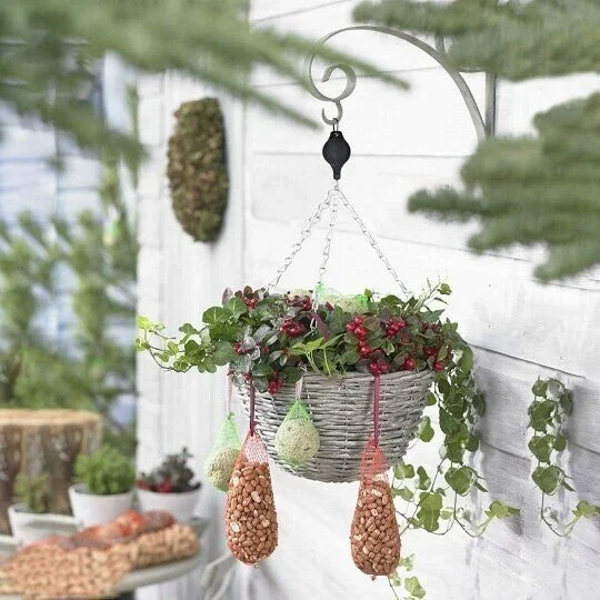 49% 0FF🌳Plant Pulley Set For Garden Baskets Pots, Birds Feeder