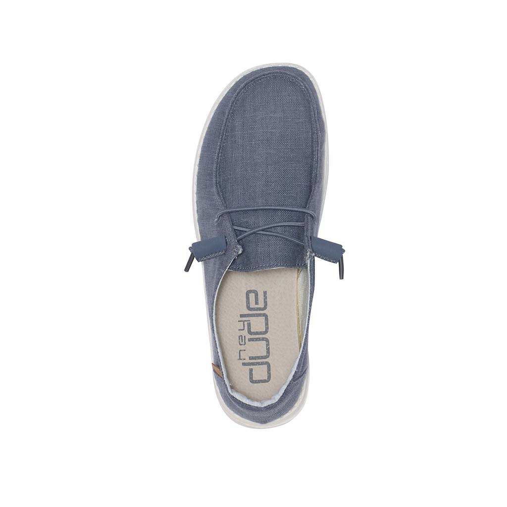 Wendy Chambray - Navy White