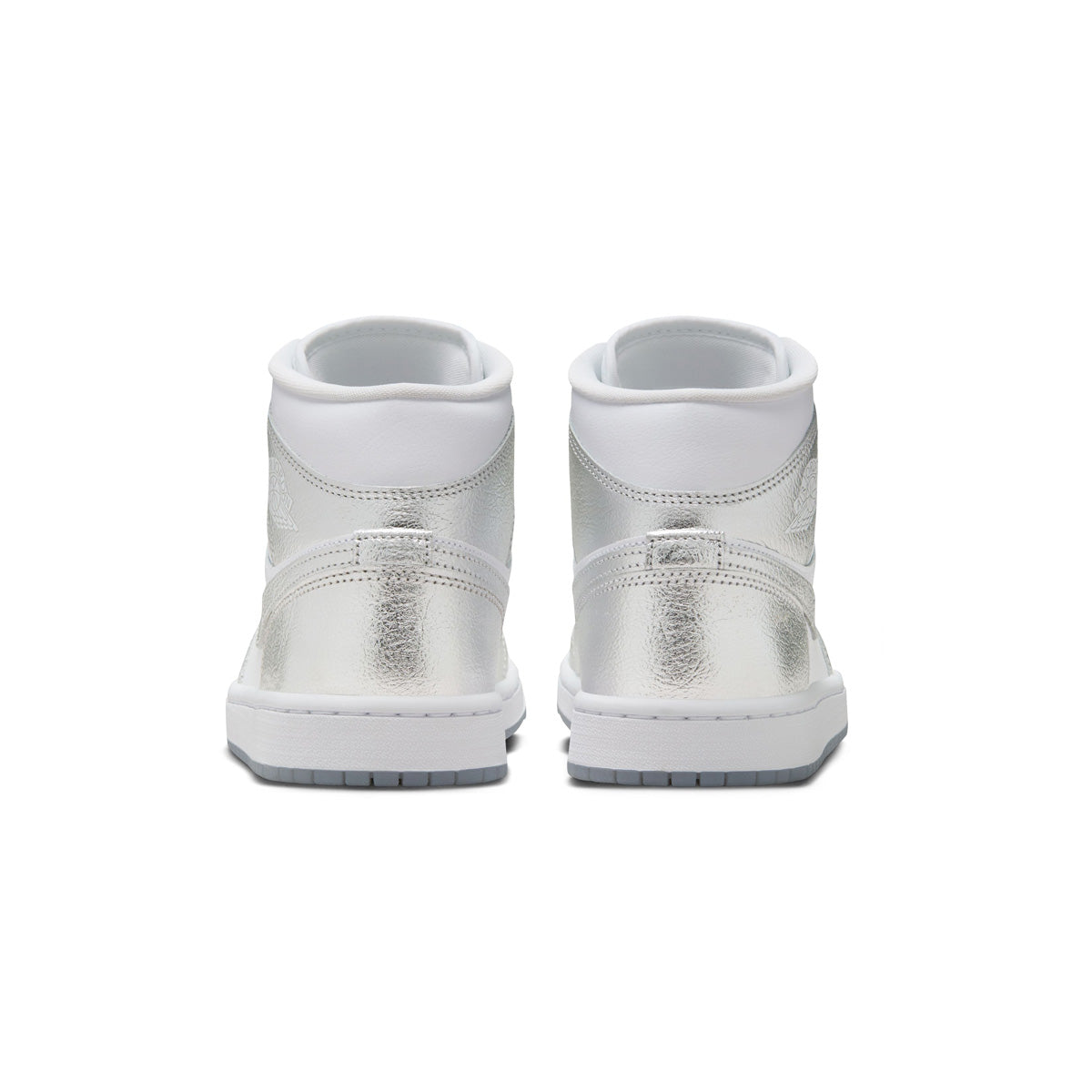 Wmns Air Jordan 1 Mid SE 'Metallic Silver'