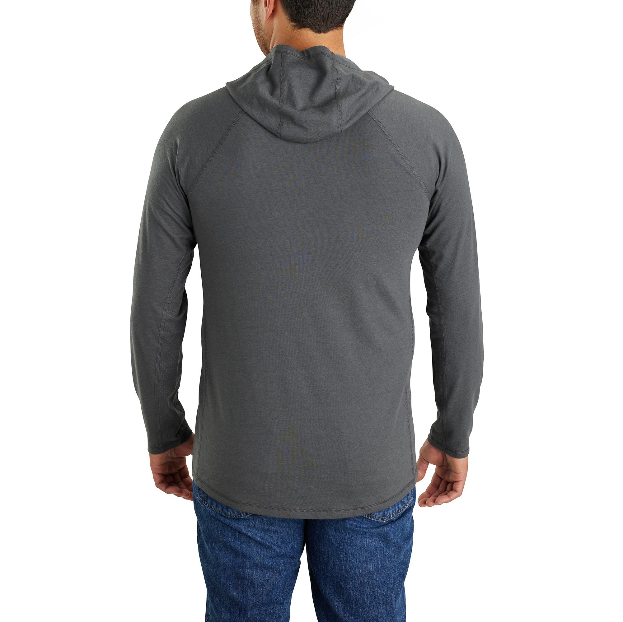 Carhartt Men's Force® Relaxed Fit Long Sleeve Logo Graphic Hooded Tee