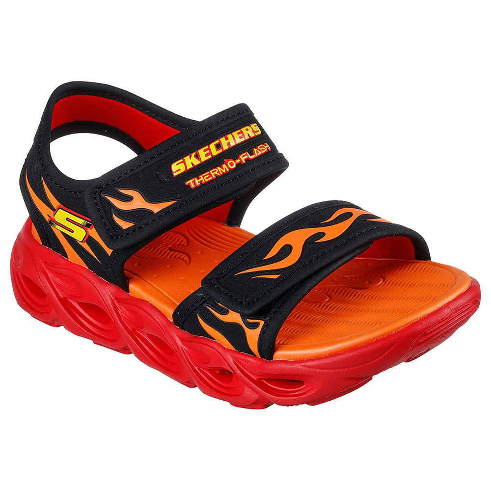 Skechers Boys S-Lights Thermo-Splash Sandals - 400102L-BKRD