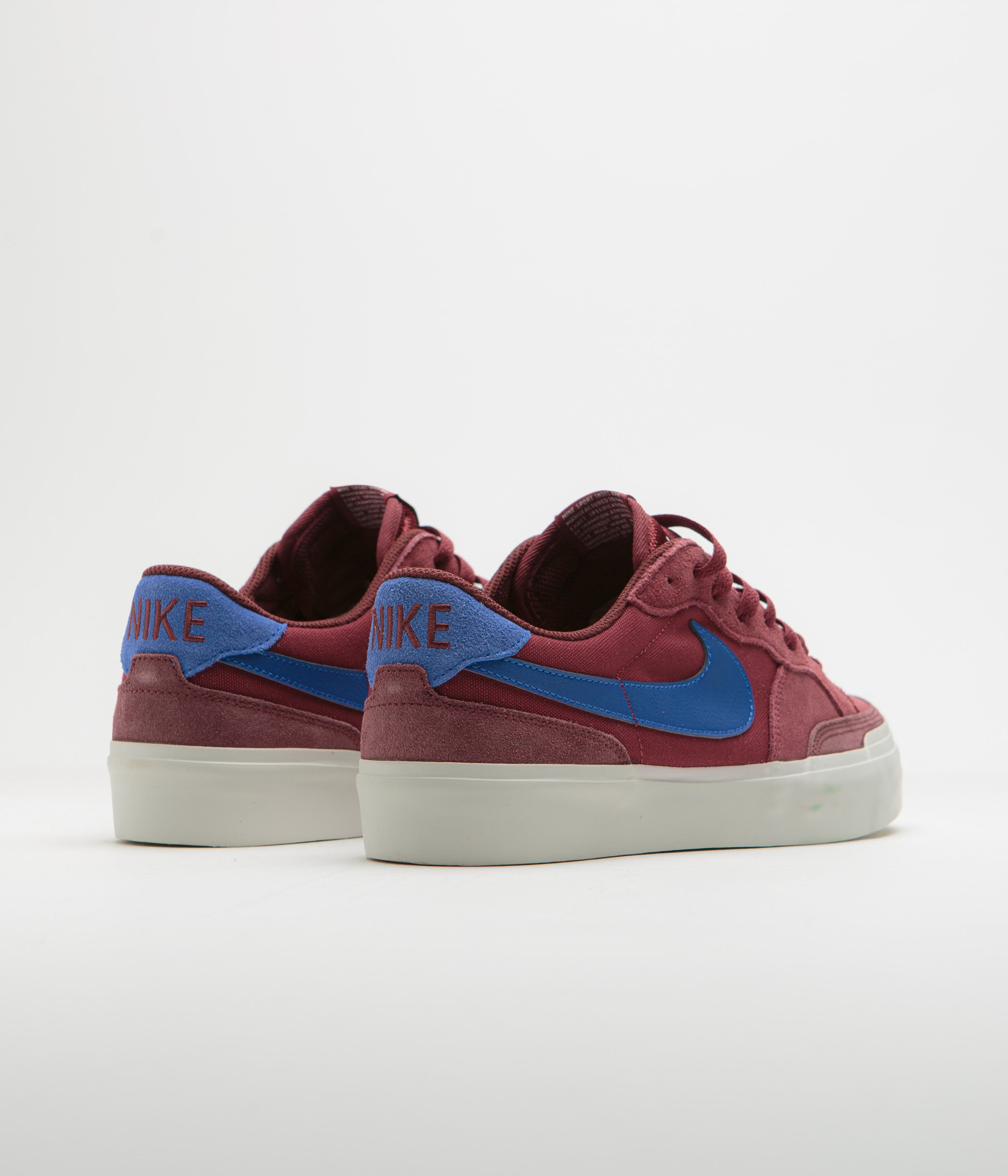 Nike SB Pogo Plus Shoes - Team Red / Hyper Royal - Dark Team Red