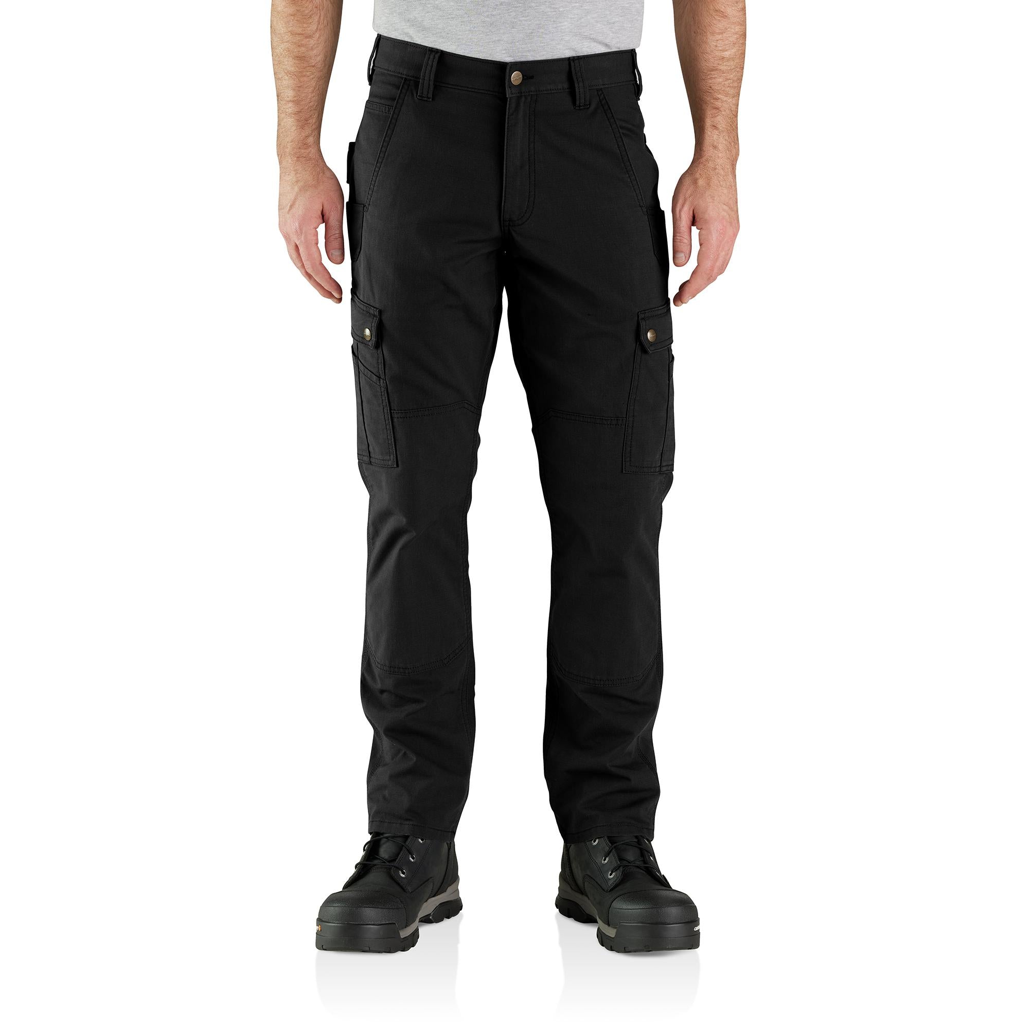 Carhartt Men's Rugged Flex® Ripstop Cargo Work Pant_Black