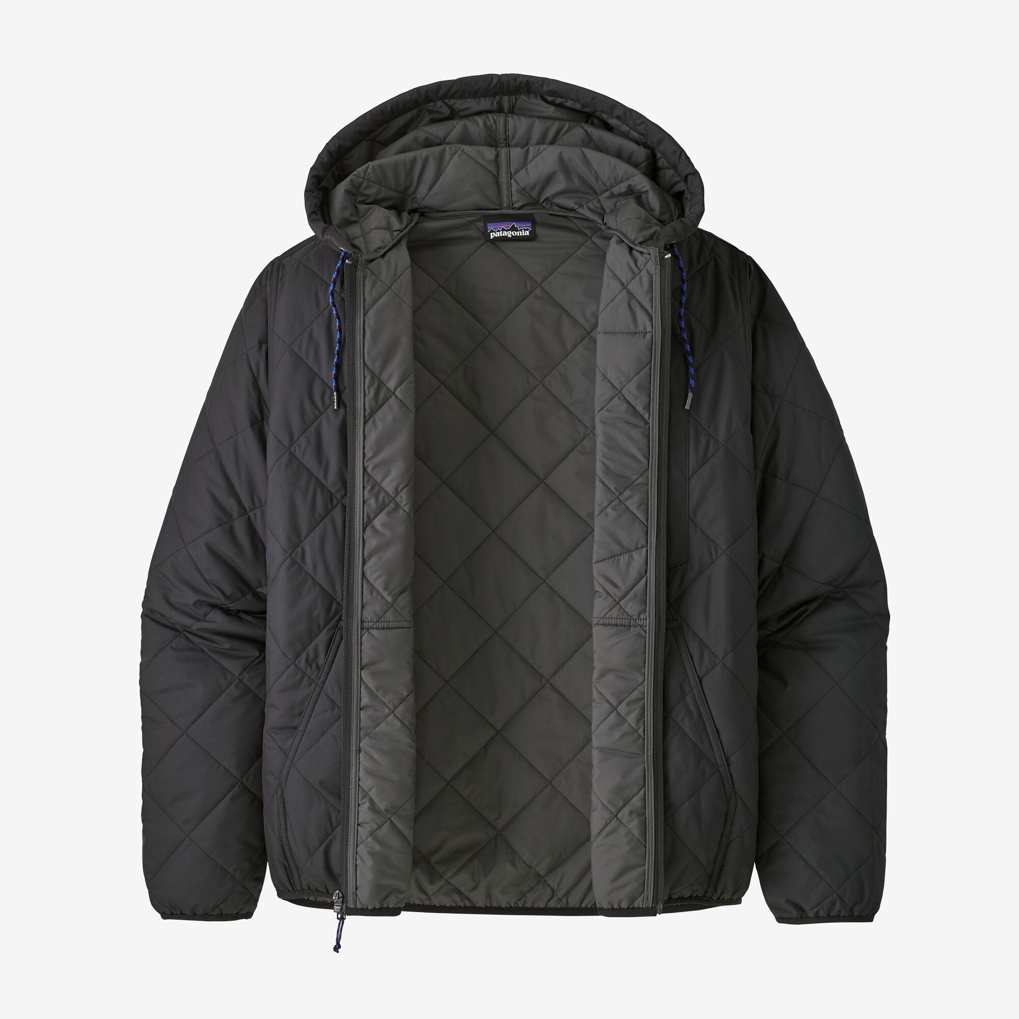 Men's Diamond Quilted Bomber Hoody