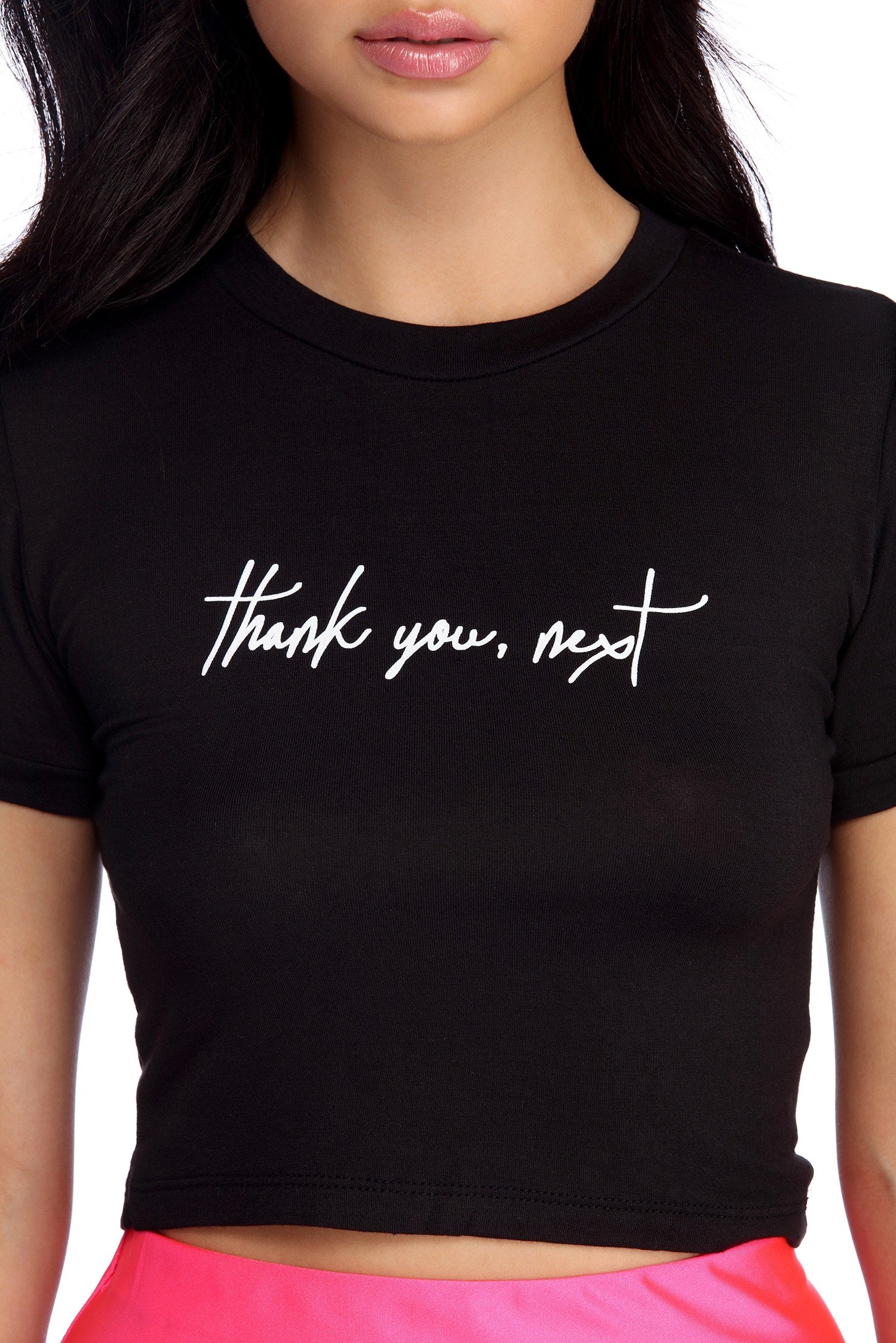 Thank You, Next Cropped Tee