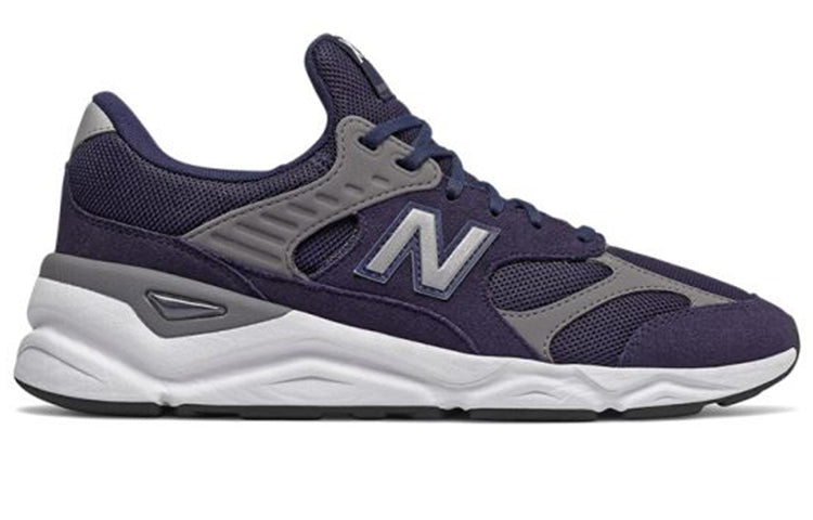 New Balance X-90 Shoes Grey/Blue MSX90RCJ