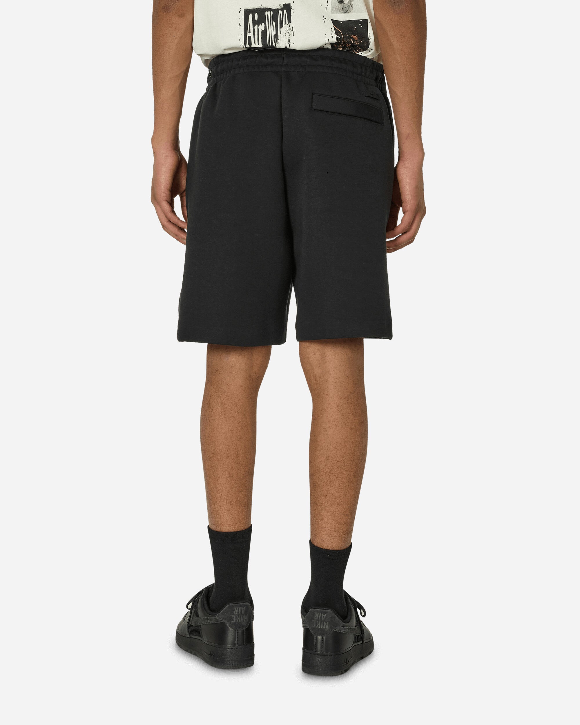 Tech Fleece Re-Imagined Fleece Shorts Black