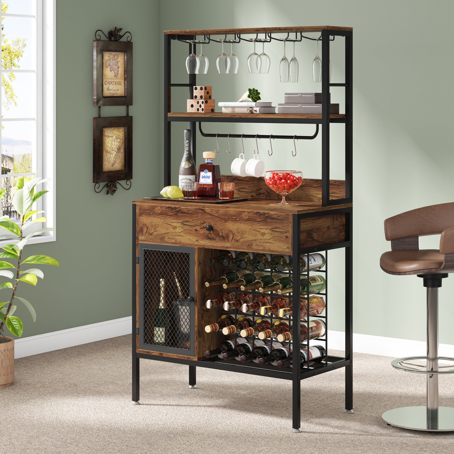 Freestanding Wine Rack, 64