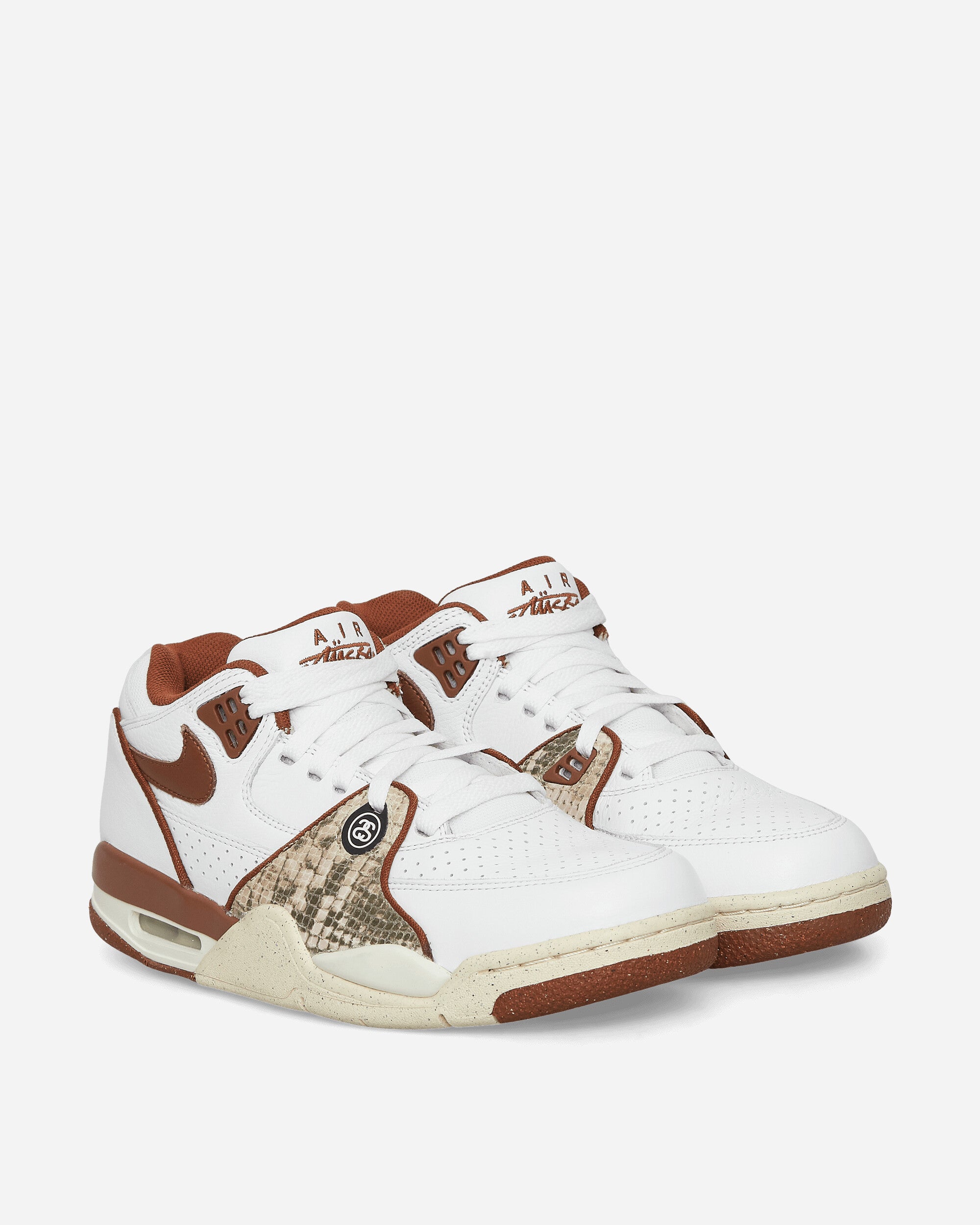 Stüssy Air Flight '89 Low SP Sneakers White / Pecan / Fossil