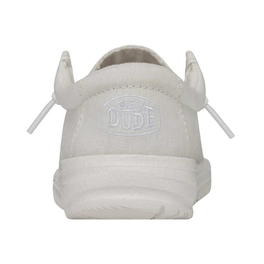 Wally Toddler Slub Canvas - White