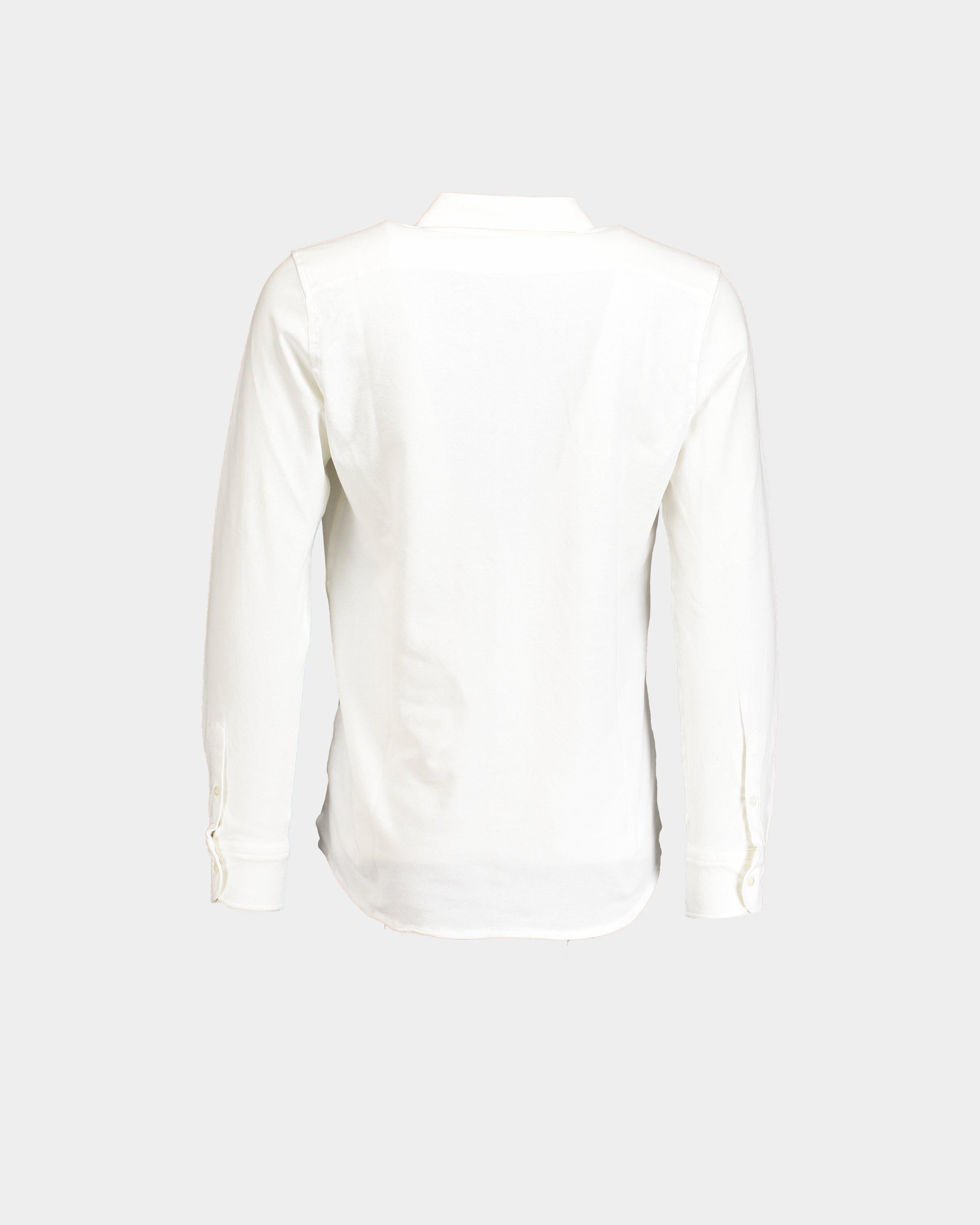 Camicia cotone stretch bianca