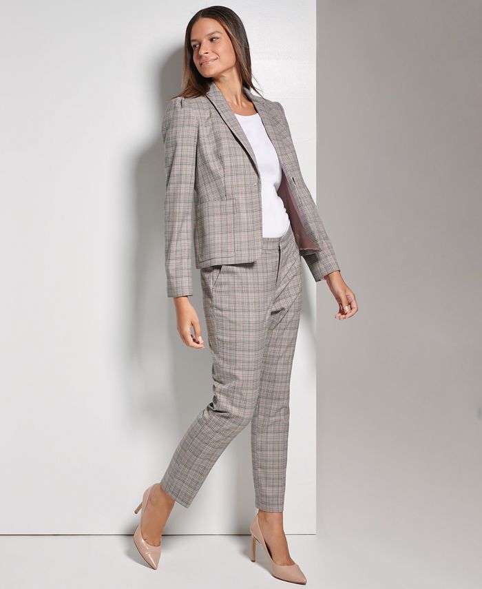 Women's Plaid Sloane Ankle Pants