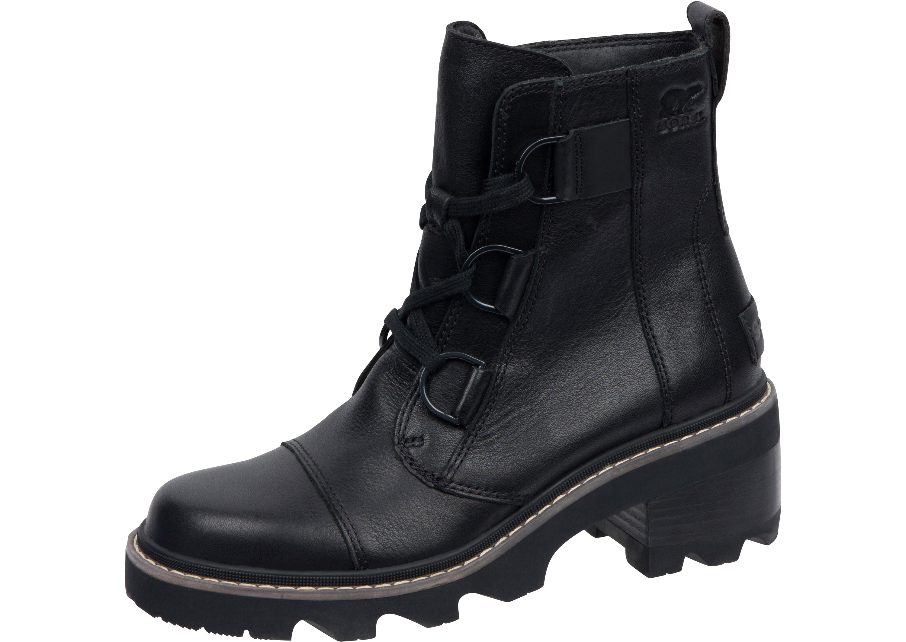 Sorel Womens Joan Now Lace Black Black