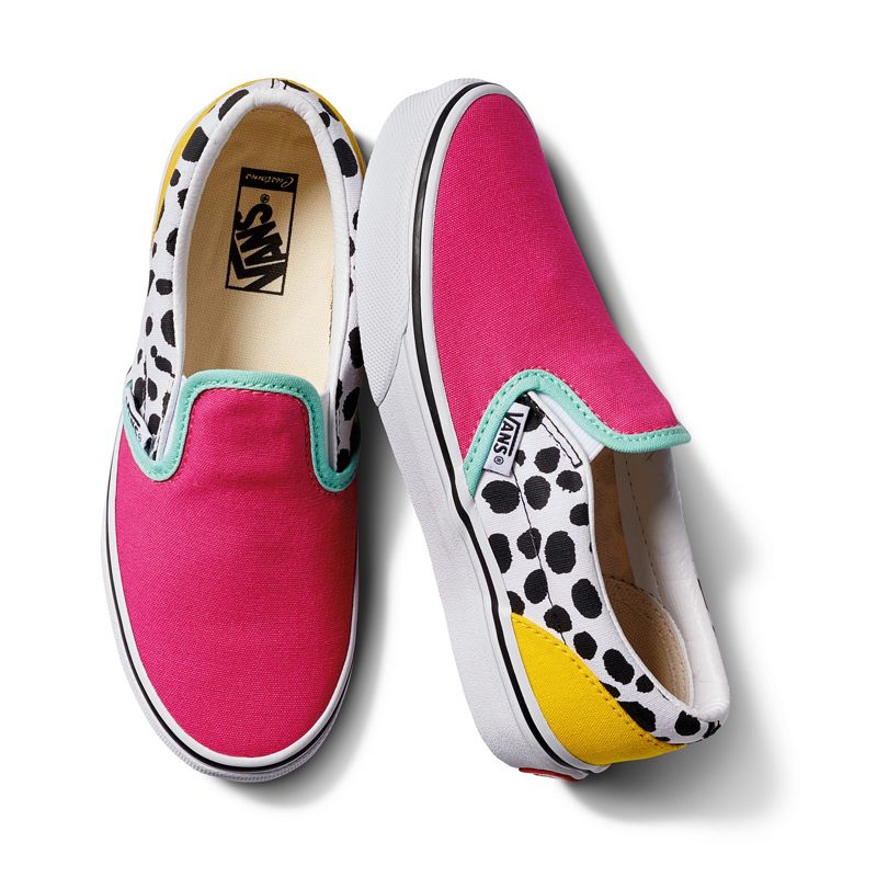 Customs Dalmatian Color Block Slip-On