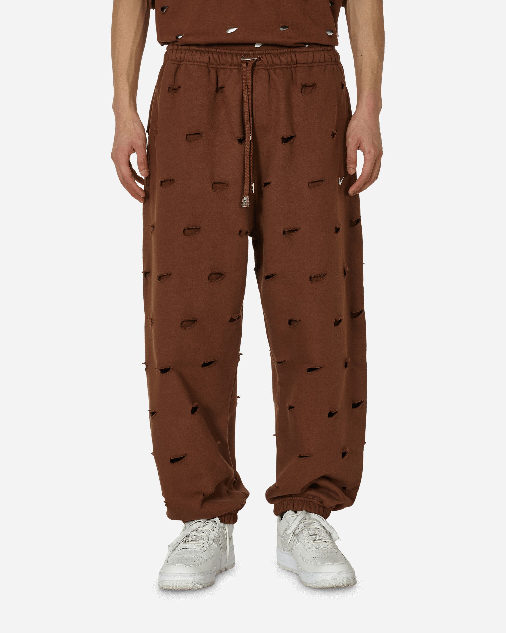 JACQUEMUS Swoosh Sweatpants Cacao Wow