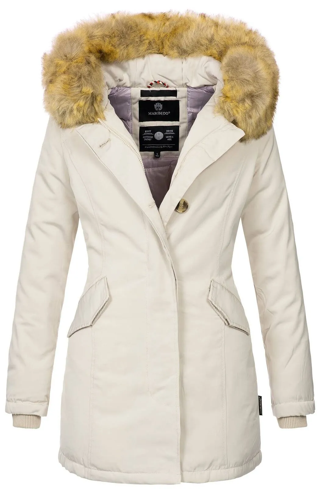 Ladies winter jacket coat coat winter jacket warm lining D