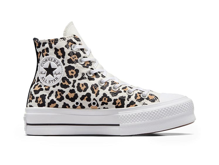 Converse Chuck Taylor Hi Lit Leopard Love Womens Blanco