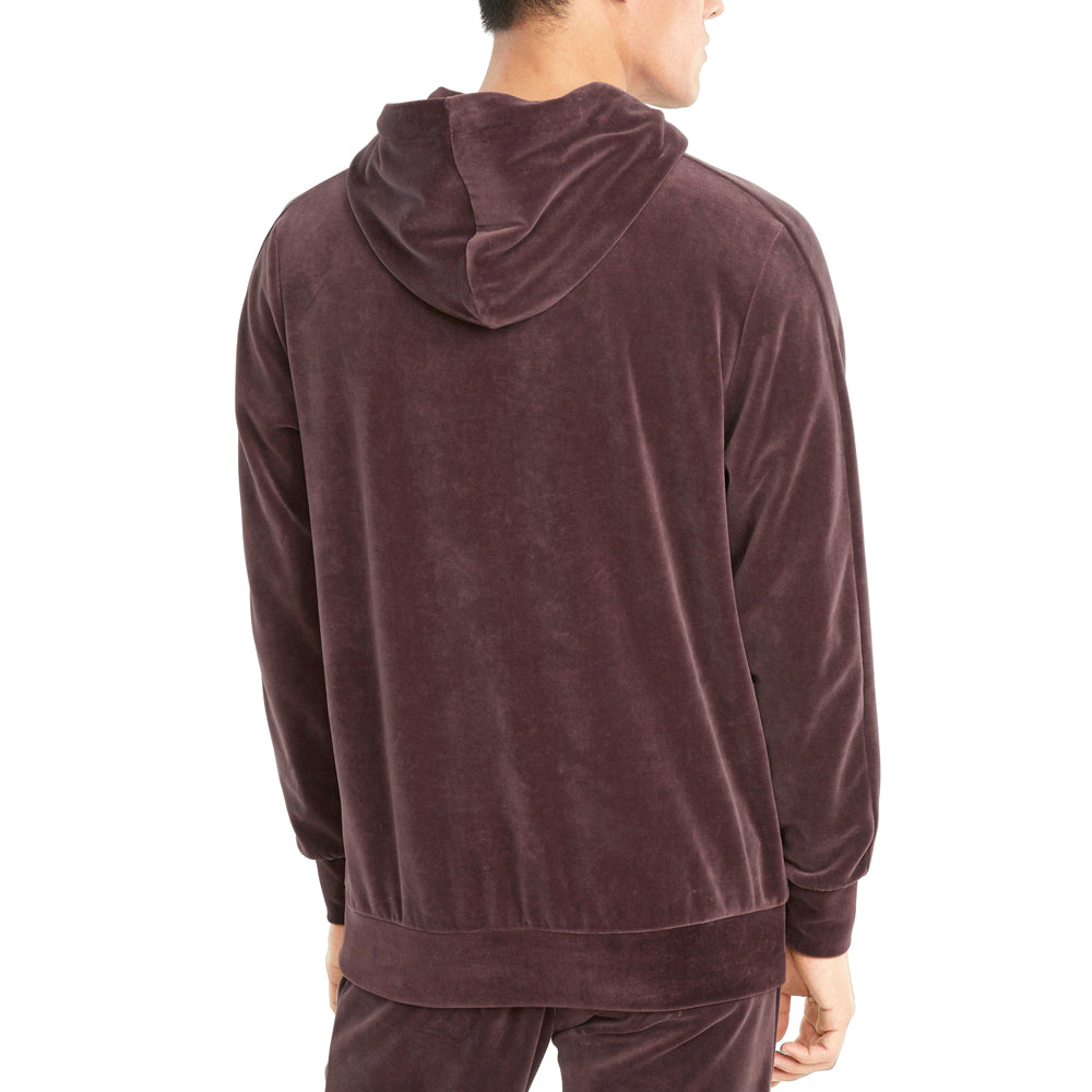 Iconic T7 Velour Pullover Hoodie