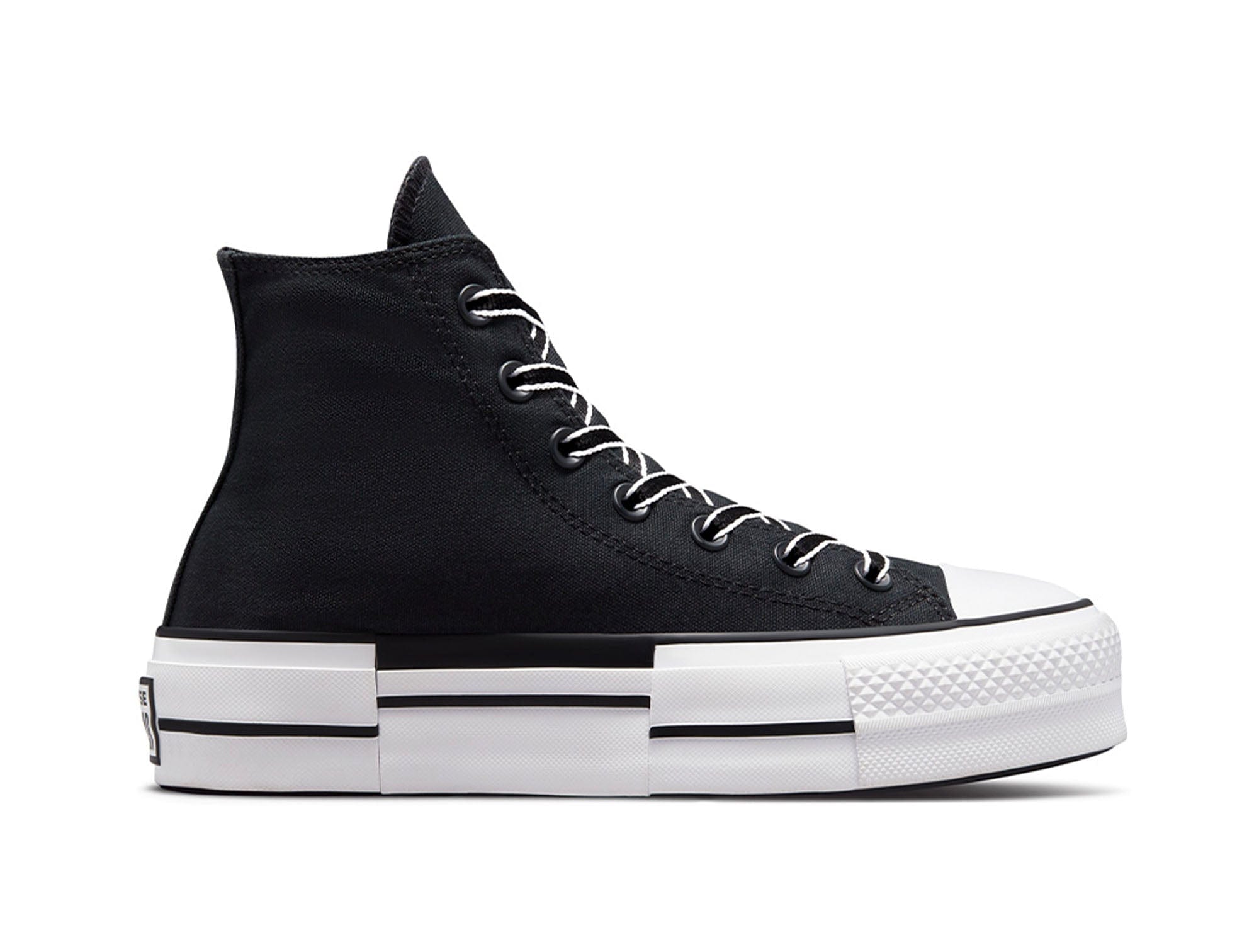 Converse Chuck Taylor Lift Plataforma Womens Negro