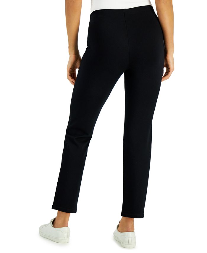 Women's Pontandeacute; Knit Pull-On Pants， Created for Macy's
