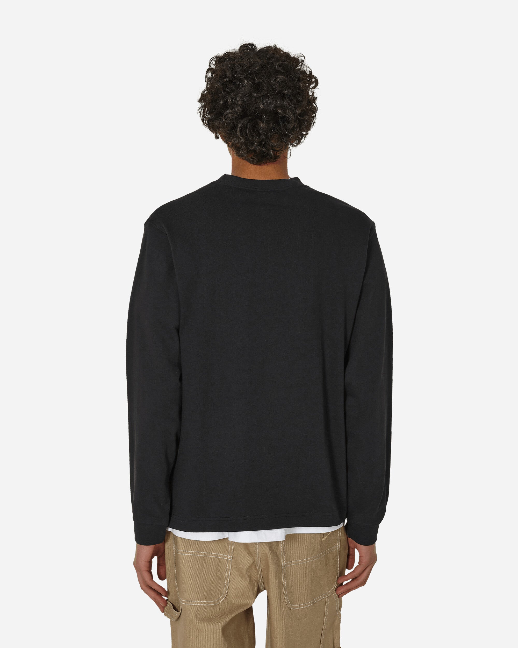 Solo Swoosh Longsleeve T-Shirt Black