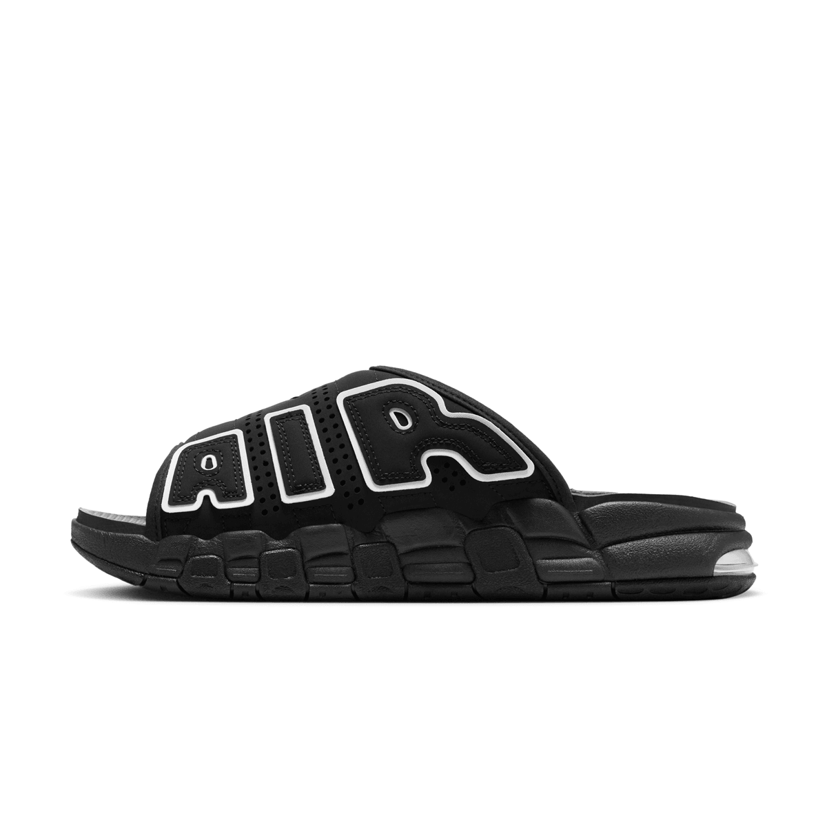 Air More Uptempo Slide 'Black'