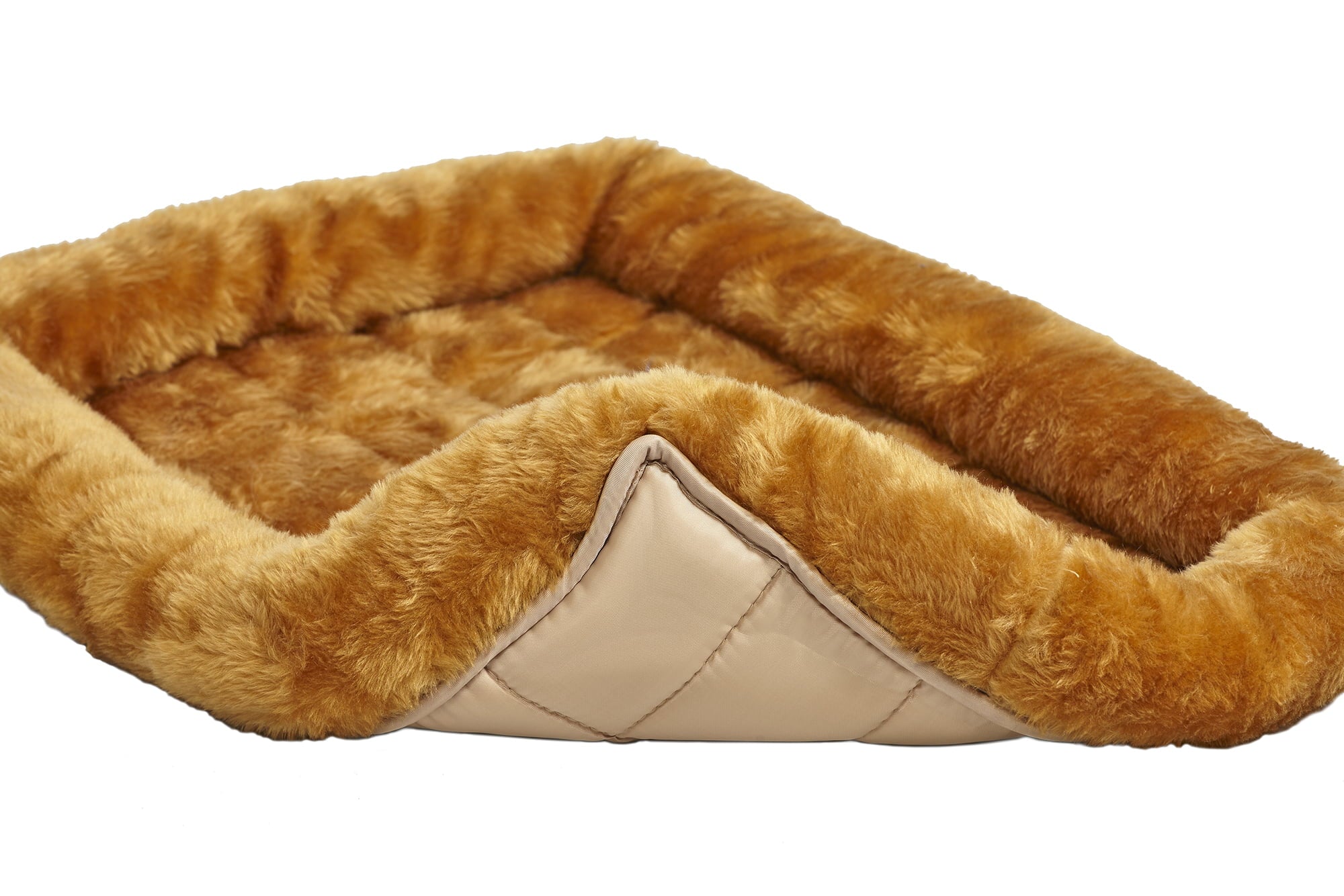 MidWest QuietTime Pet Bed and Dog Crate Mat， Cinnamon， 22