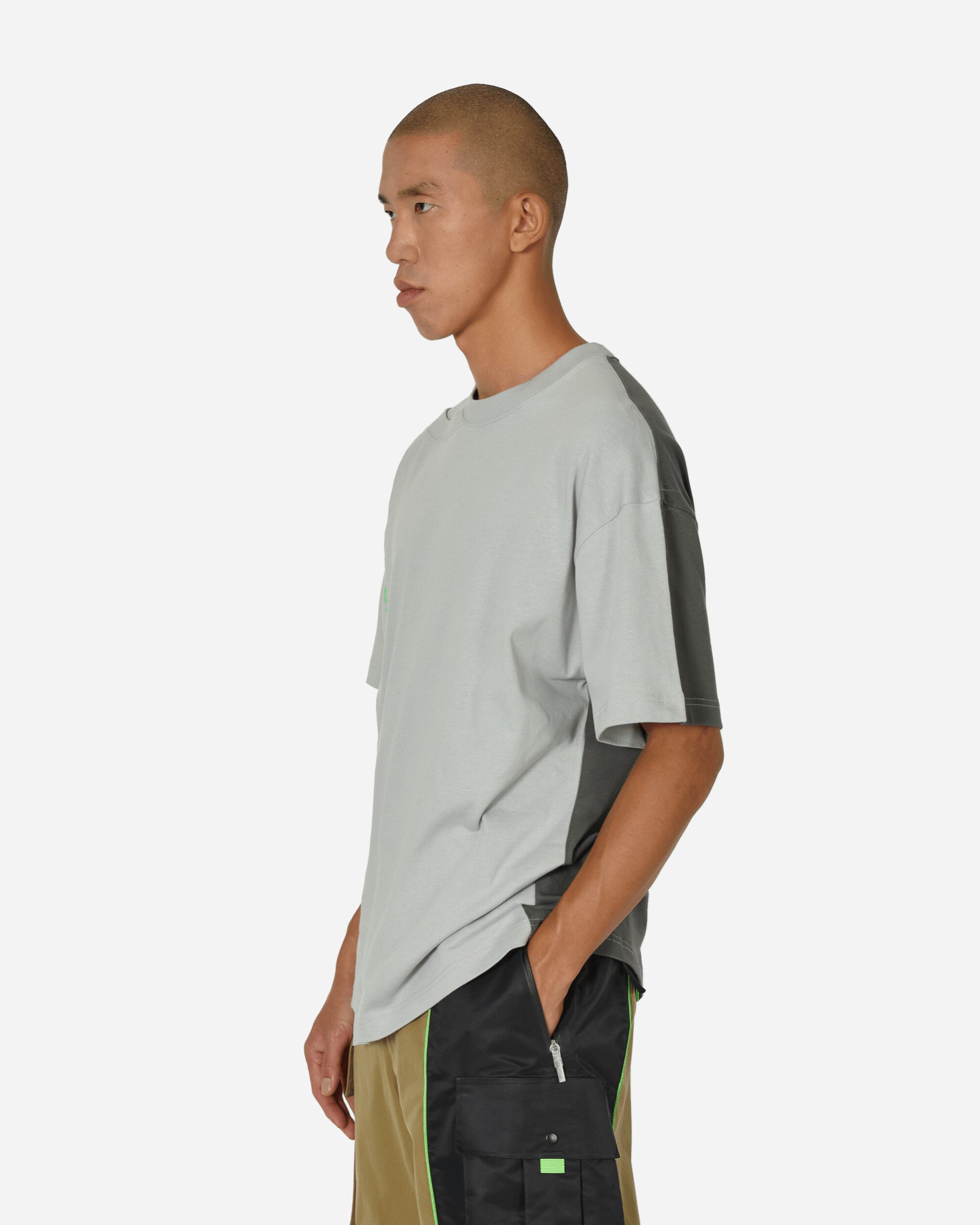 Feng Chen Wang T-Shirt Light Smoke Grey / Iron Grey