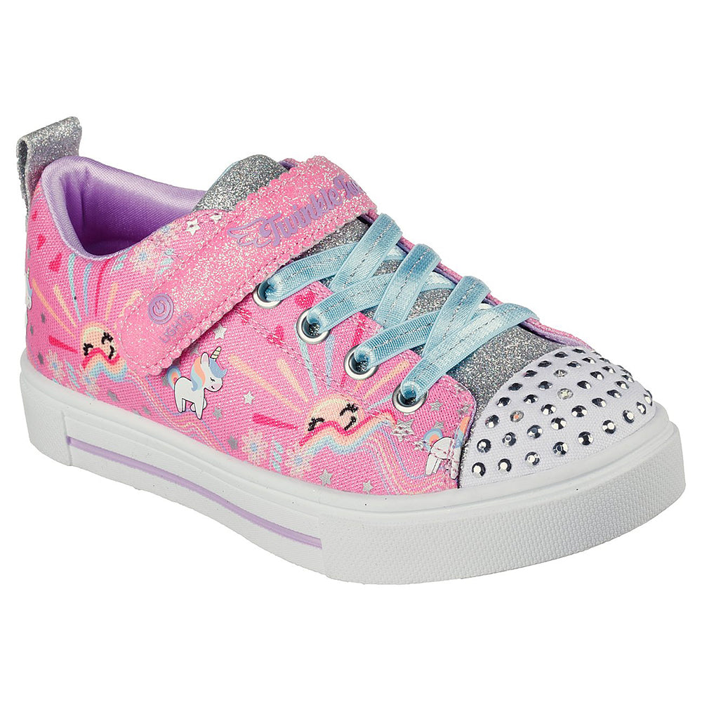 Skechers Girls Twinkle Toes Twinkle Sparks Shoes - 314802L-PKMT