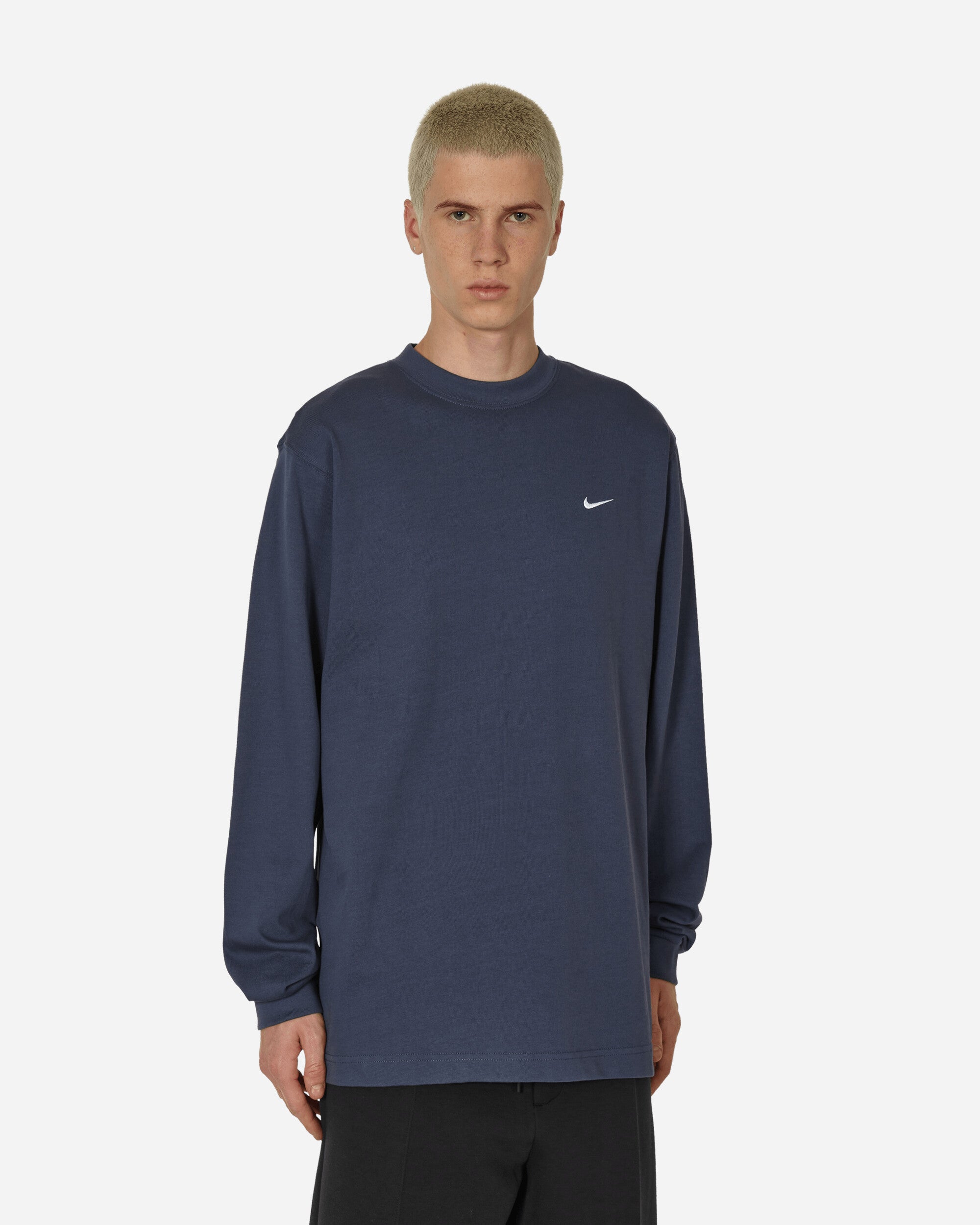 Solo Swoosh Longsleeve T-Shirt Thunder Blue