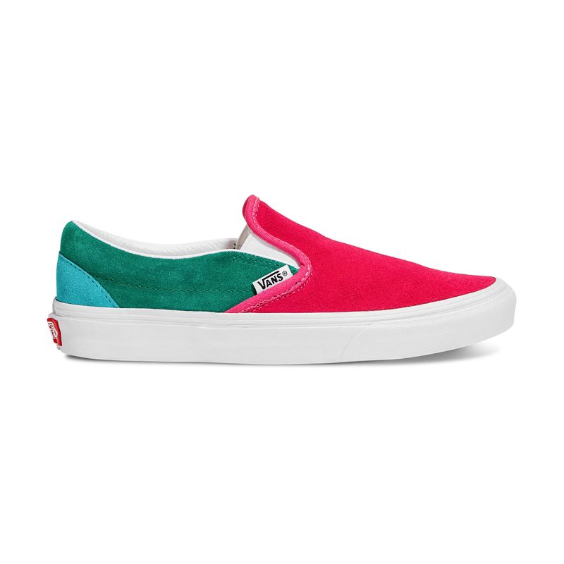 Customs Color Block Suede Slip-On