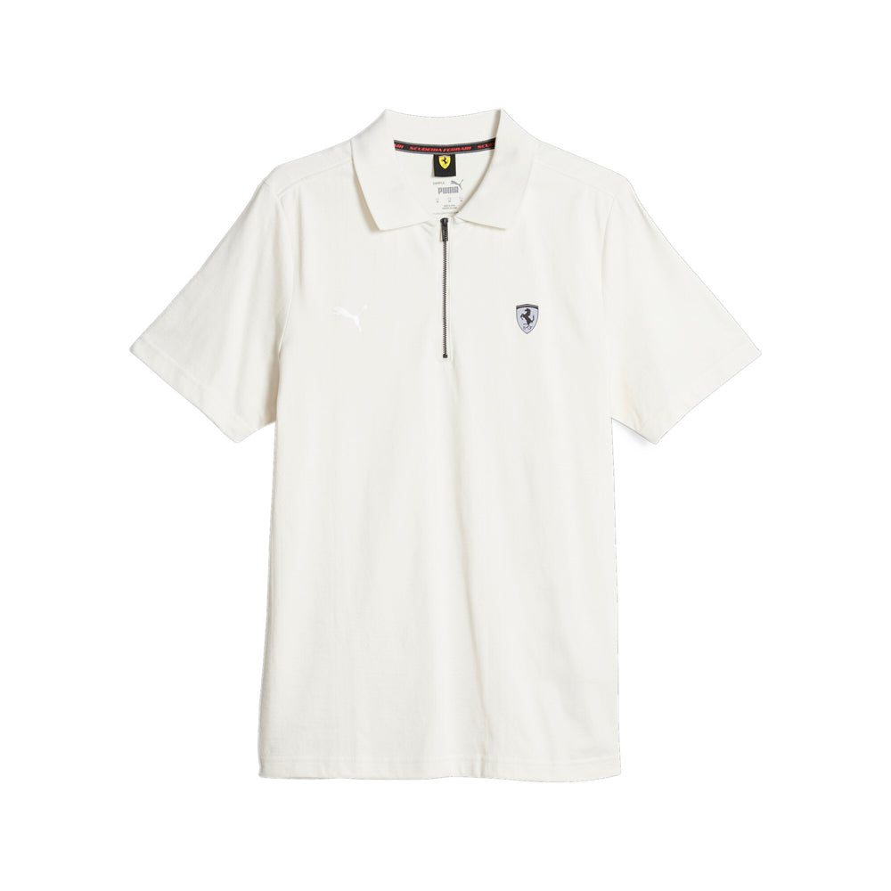 SF Style Jacquard Short Sleeve Polo Shirt