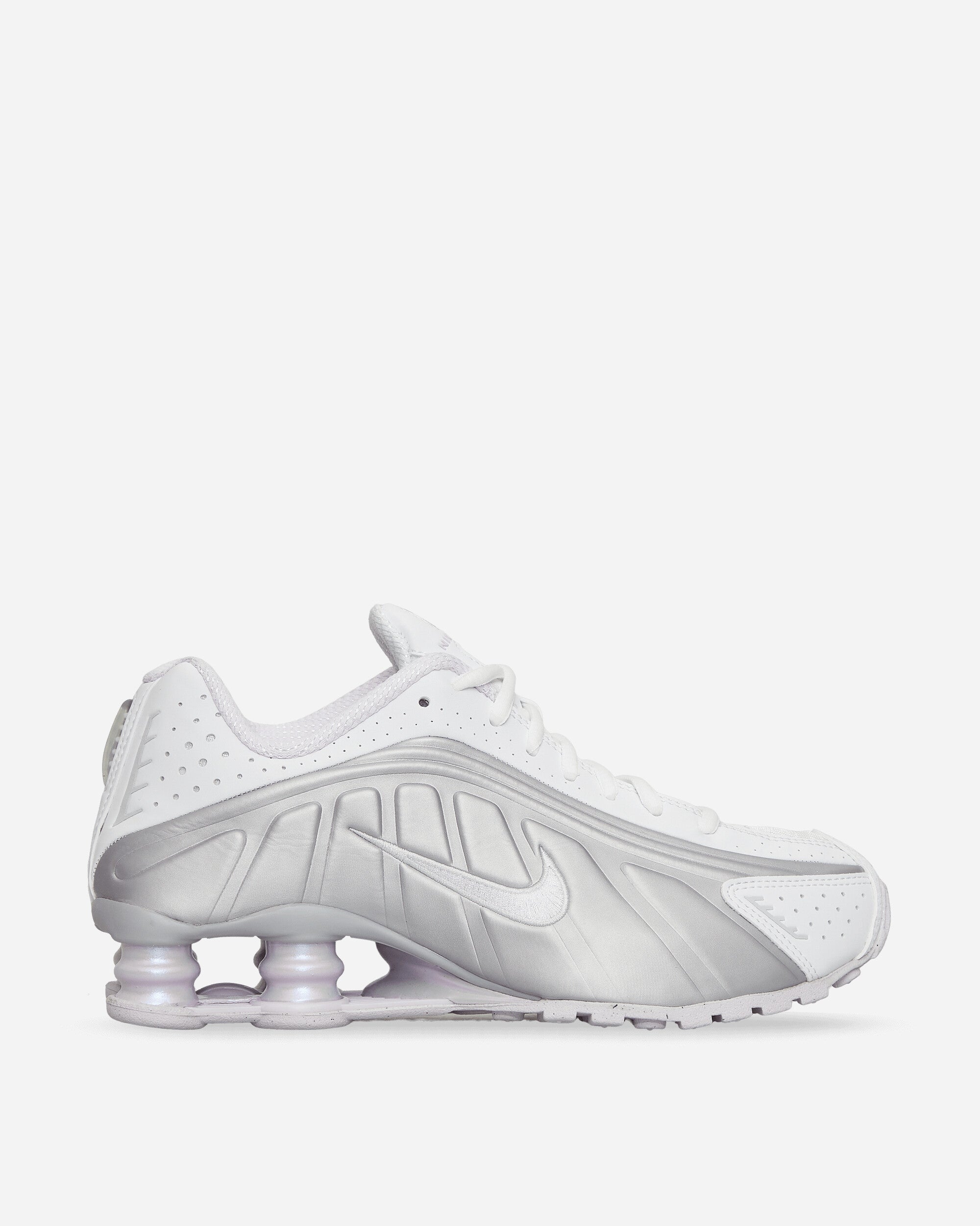 WMNS Shox R4 Sneakers White / Barely Grape