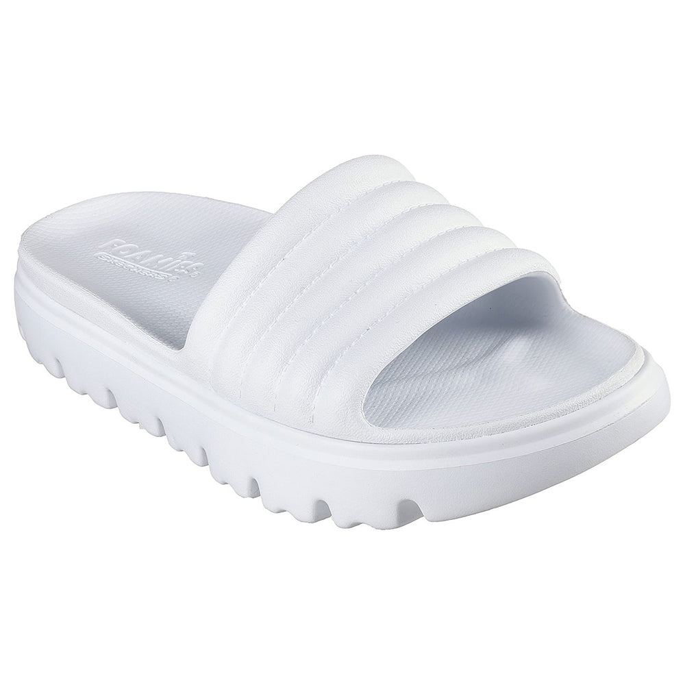 Skechers Women Foamies Top-Level Sandals - 111450-WHT