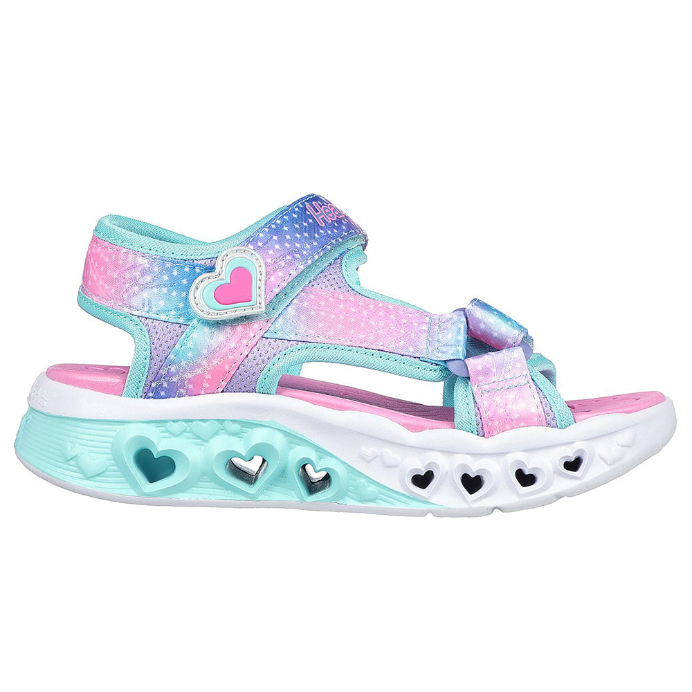 Skechers Girls Flutter Hearts Sandals - 303105L-TQMT