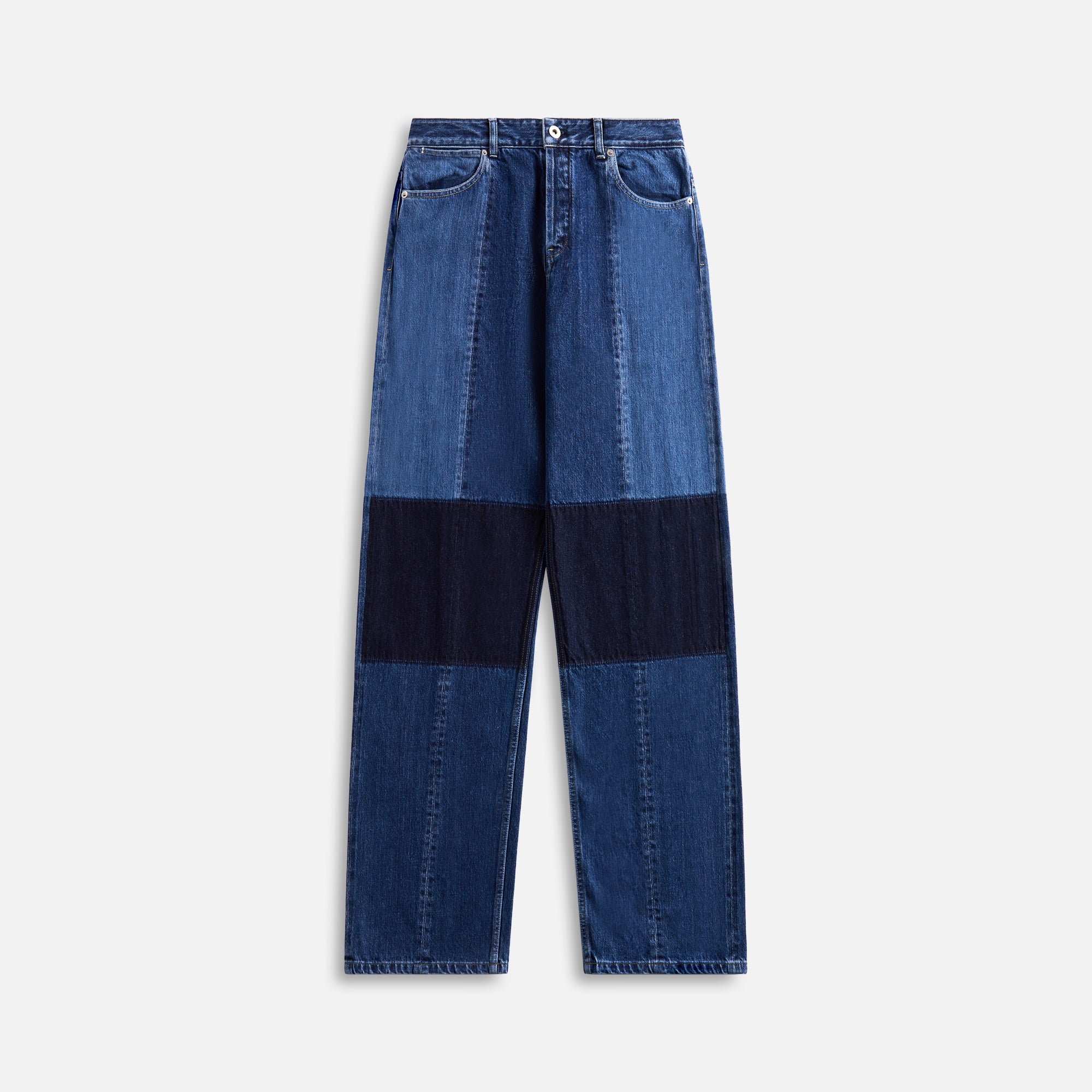 Jil Sander Washed Raw Denim - Cobalt Blue