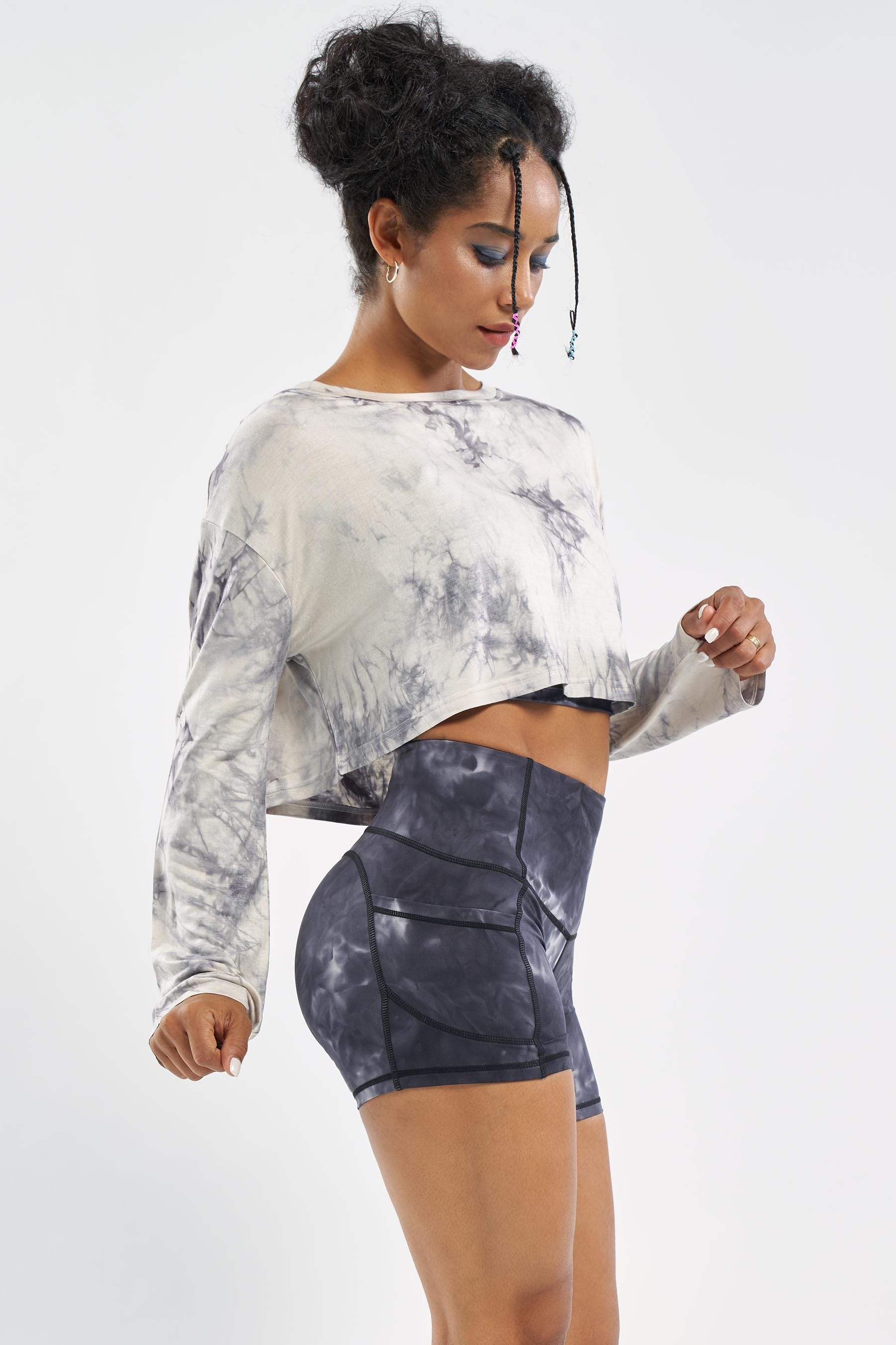 Tie Dye Oversized Long Sleeve T-Shirt
