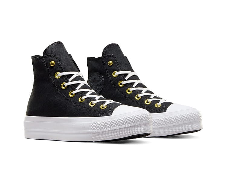 Converse Chuck Taylor Lift Studded Womens Negro