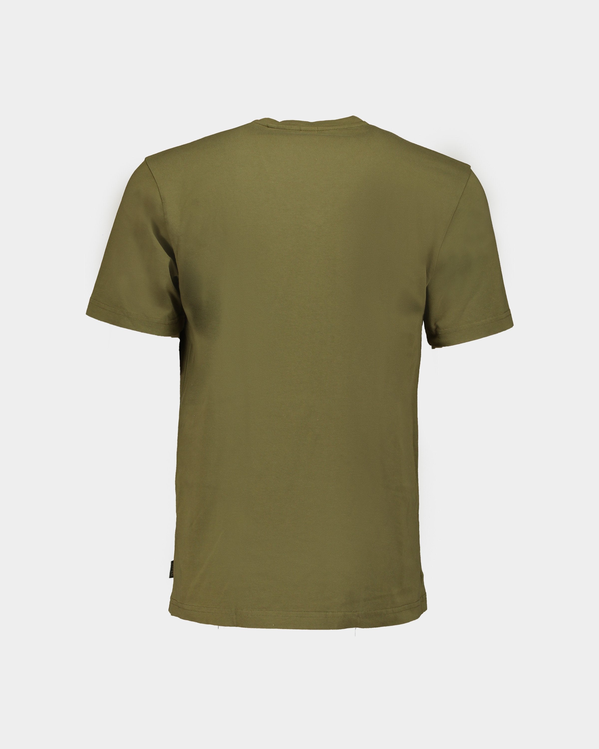 T-shirt cotone verde militare
