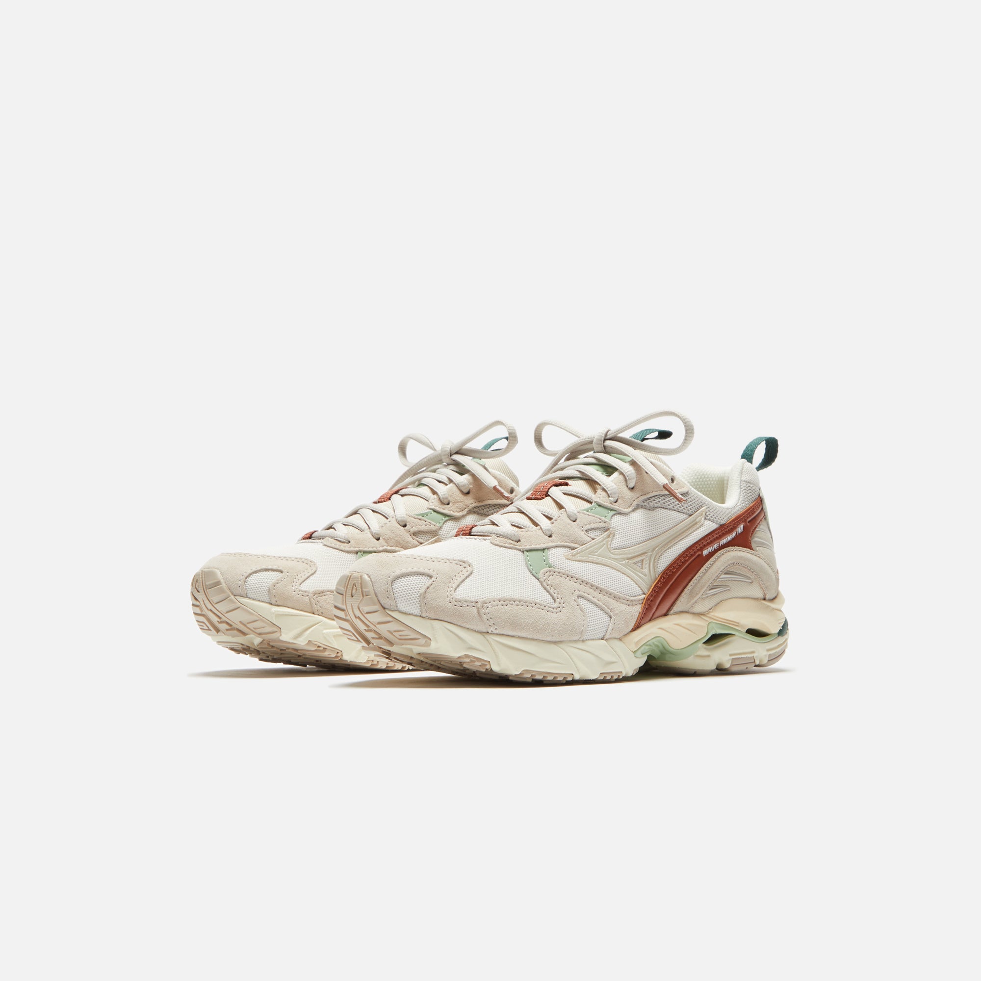 Mizuno Wave Rider 10 - Silver Cloud / White Sand