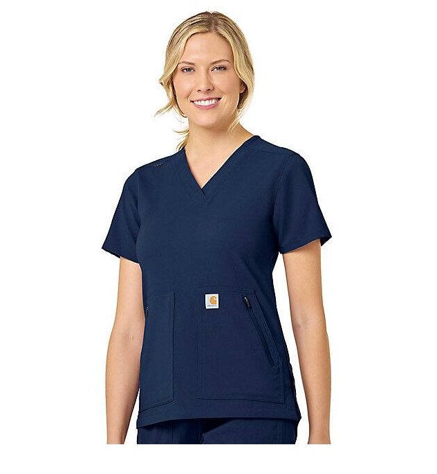 Carhartt Women's Rugged Flex® 4-Pocket V-Neck Scrub Top