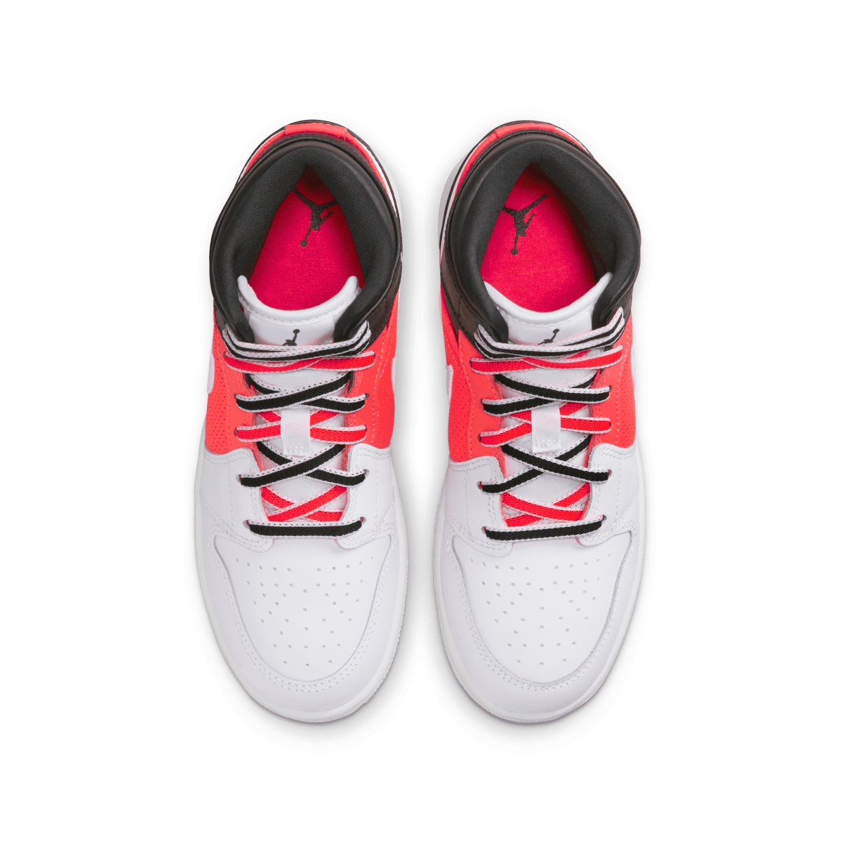 Kid’s Air Jordan 1 Mid SE 'White Black Infrared'