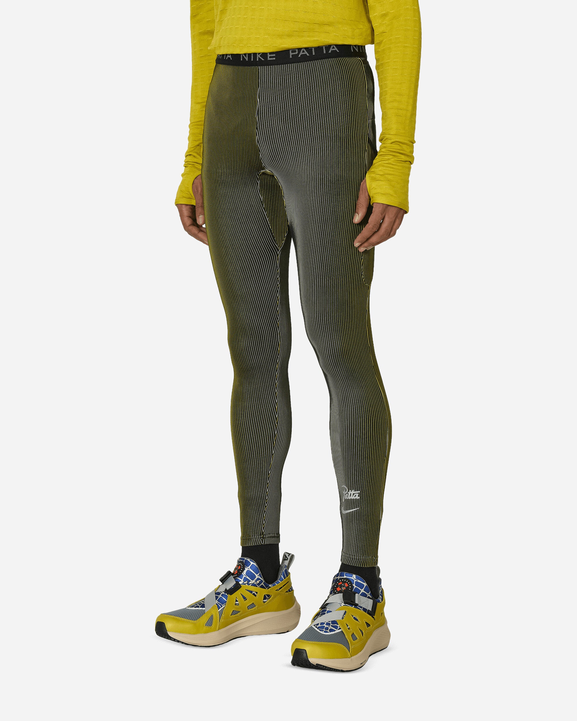 Patta Running Team Leggings Saffron Quartz / Sanddrift