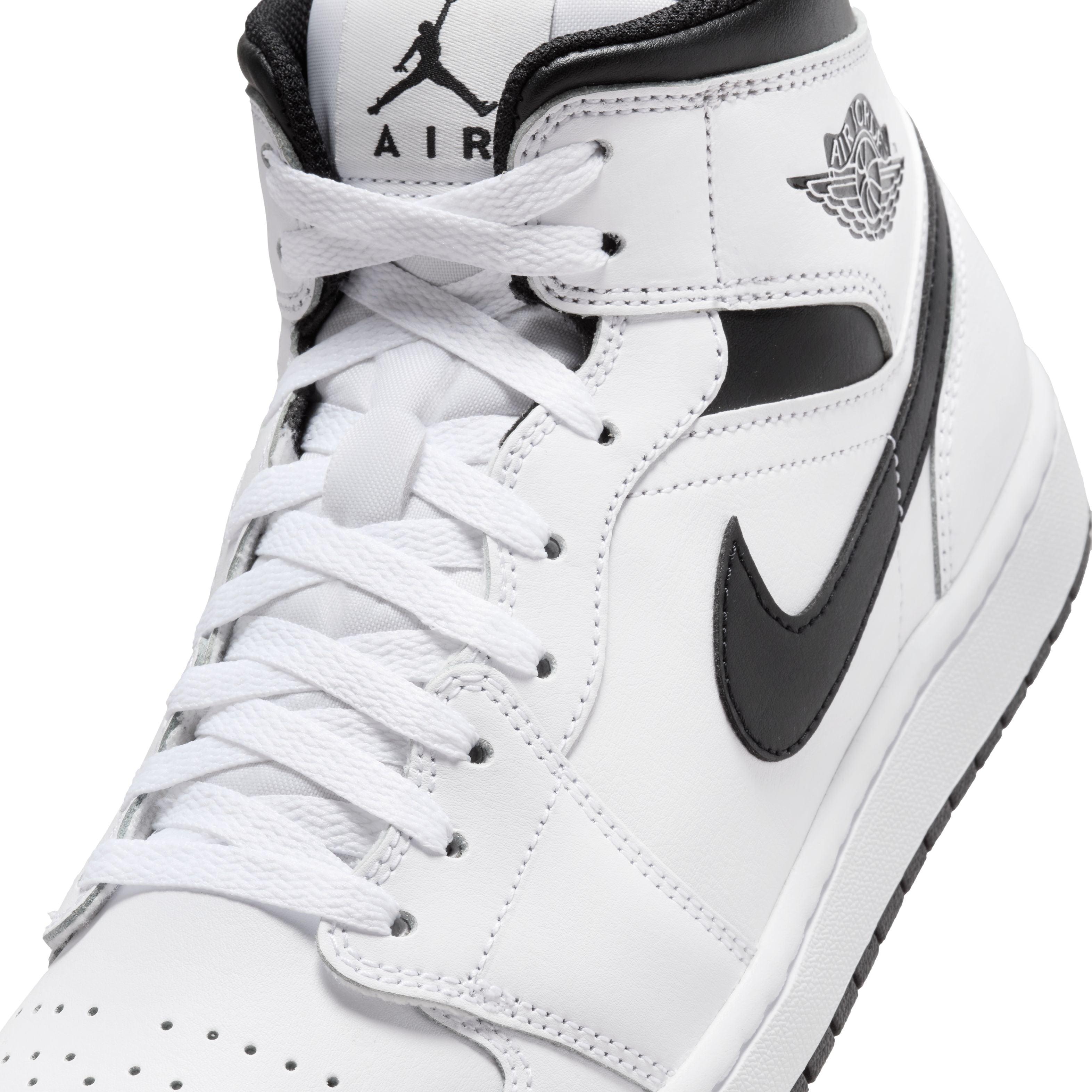 Air Jordan 1 Mid 'White Black'