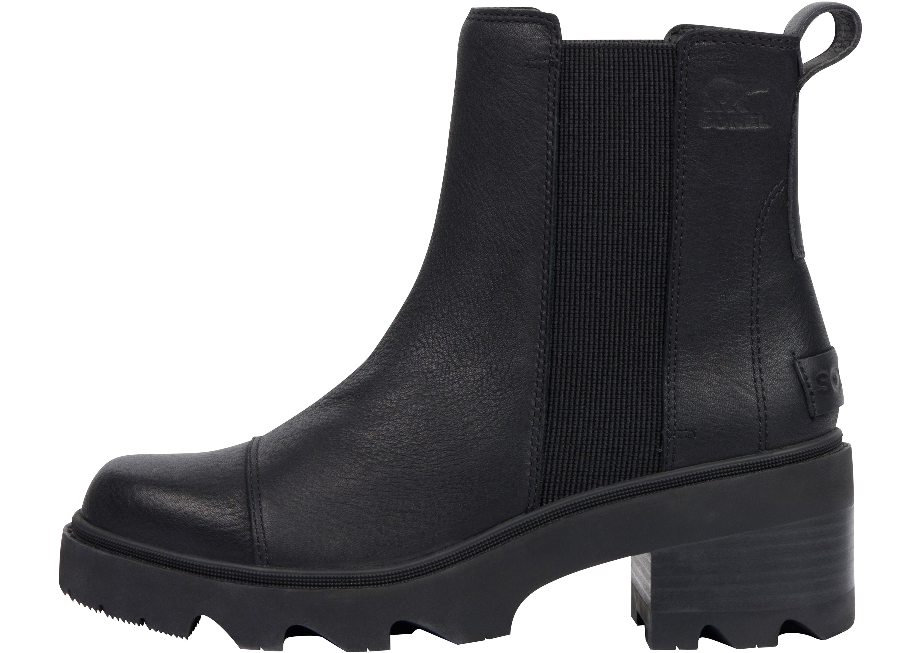 Sorel Womens Joan Now Chelsea Black Black