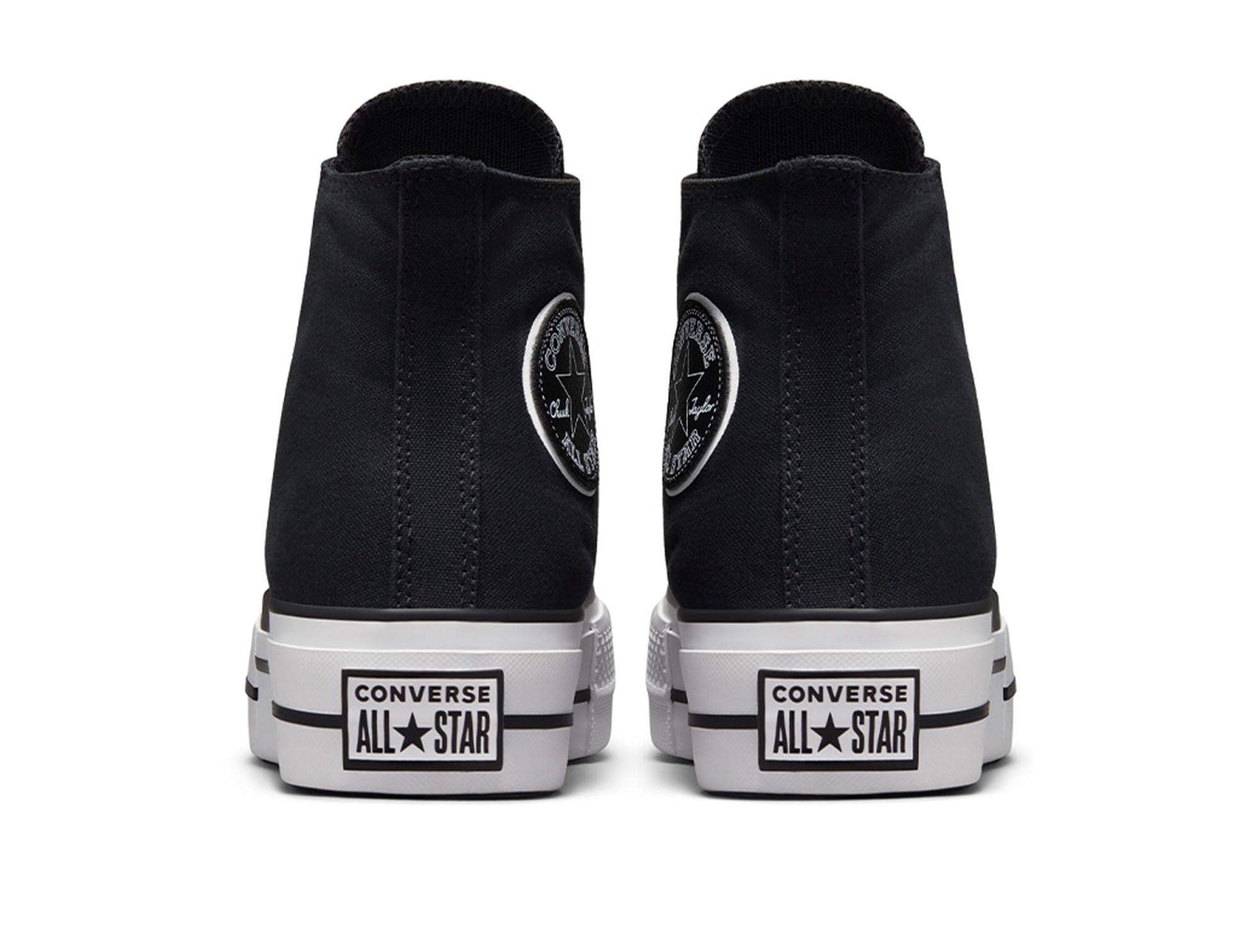 Converse Chuck Taylor Lift Plataforma Womens Negro