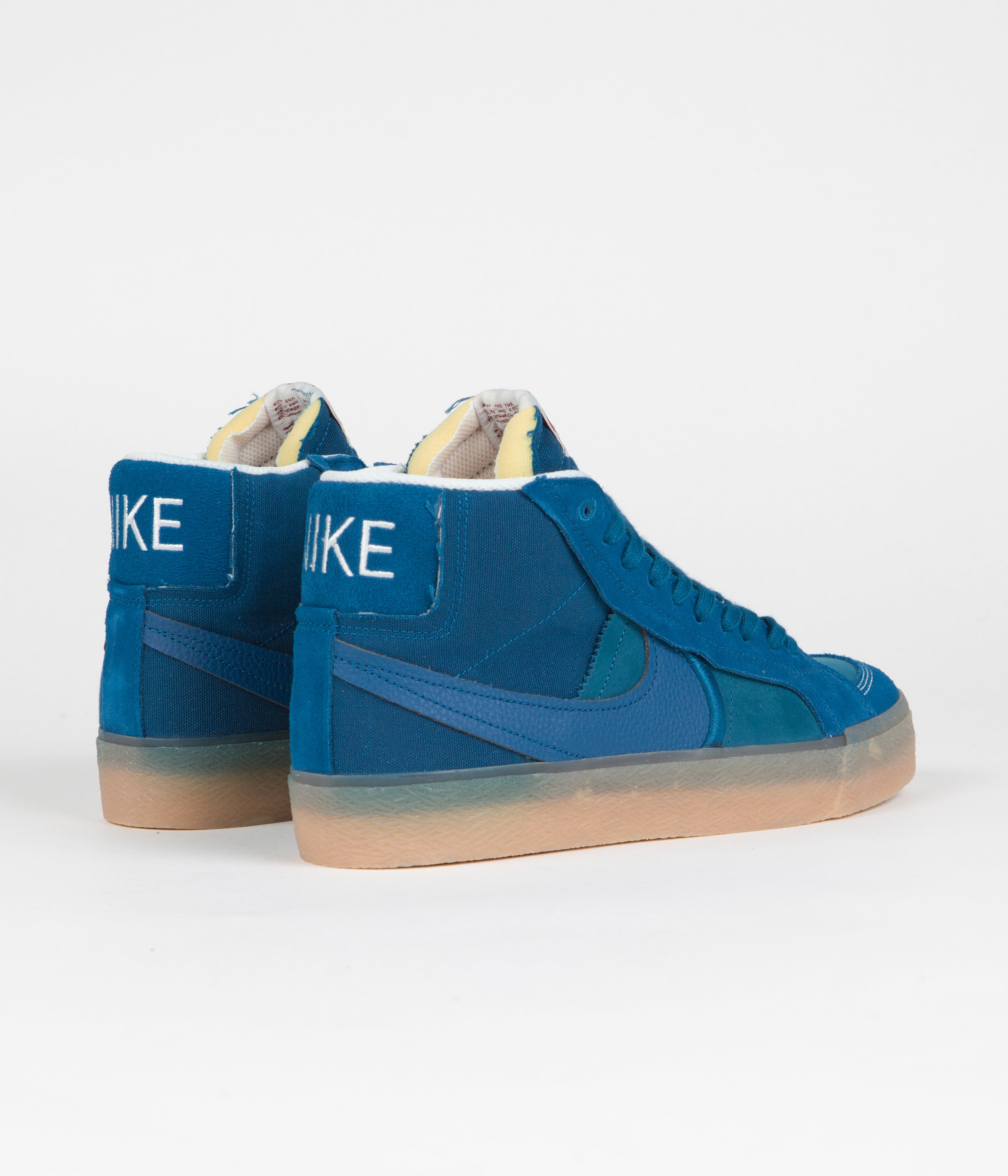 Nike SB Blazer Mid Premium Shoes - Green Abyss / Green Abyss - Phantom