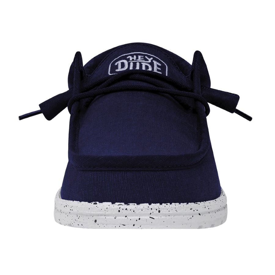 Wally Slub Canvas - Navy