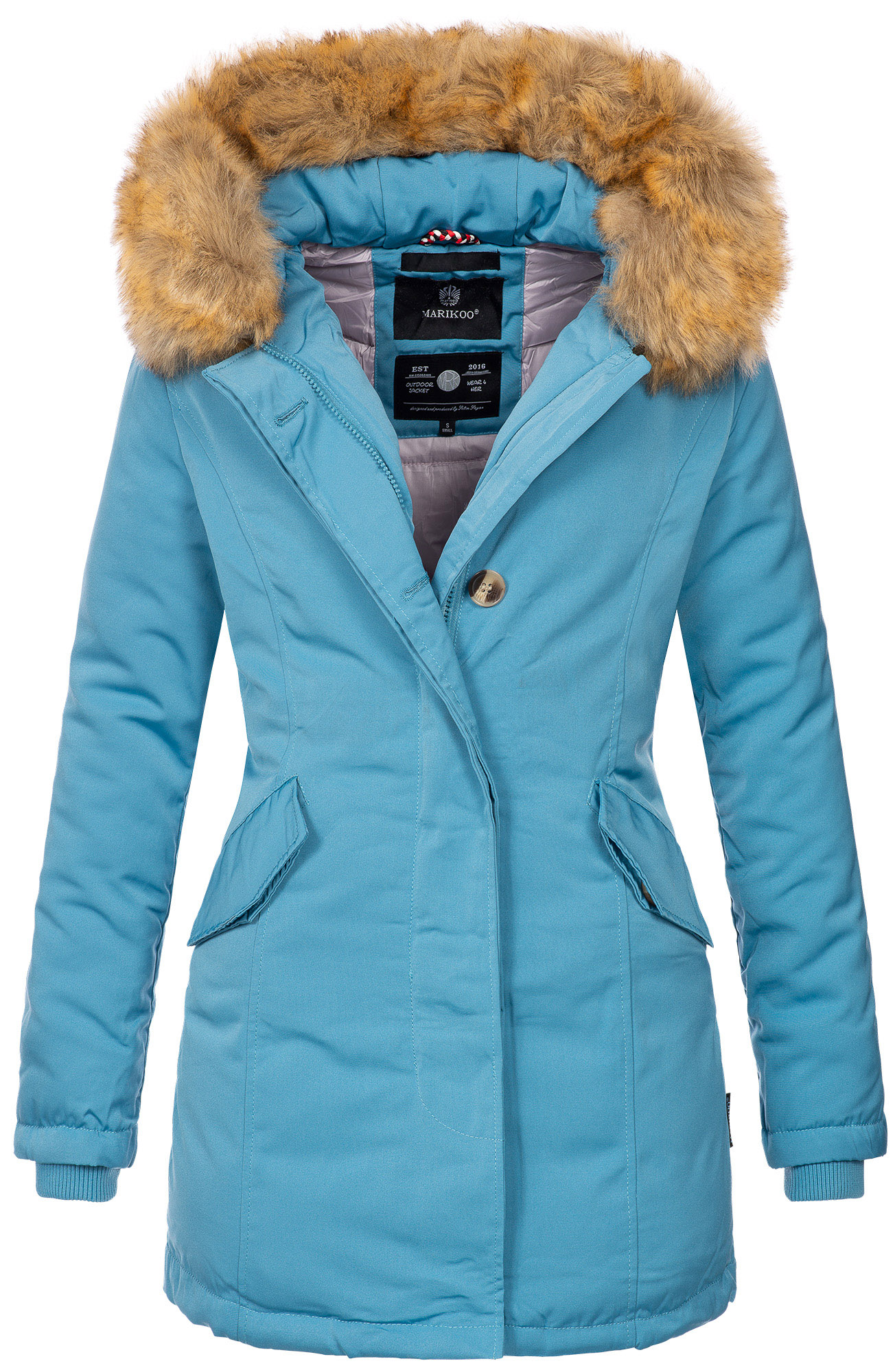 Ladies winter jacket coat coat winter jacket warm lining B