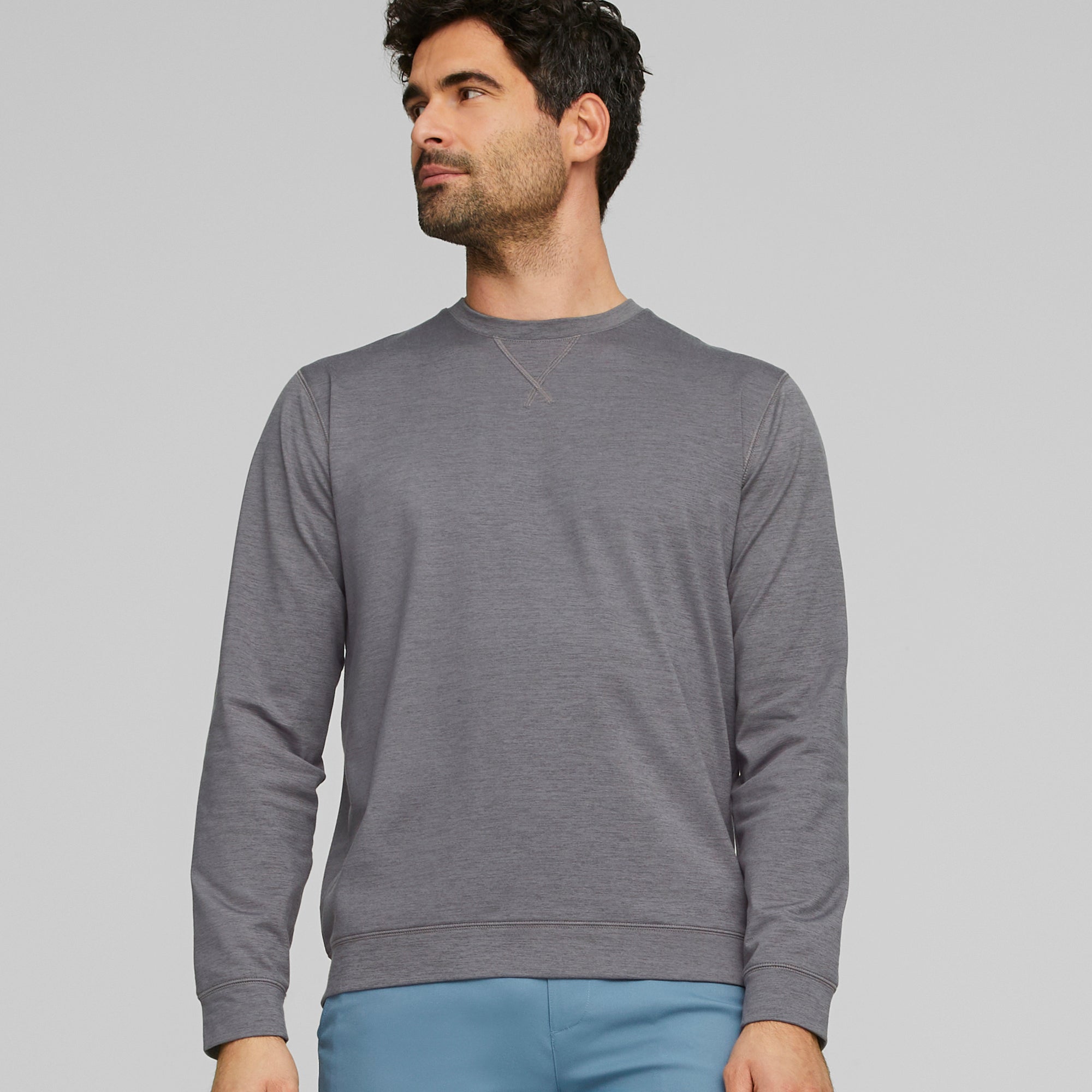 CLOUDSPUN Heather Golf Sweatshirt